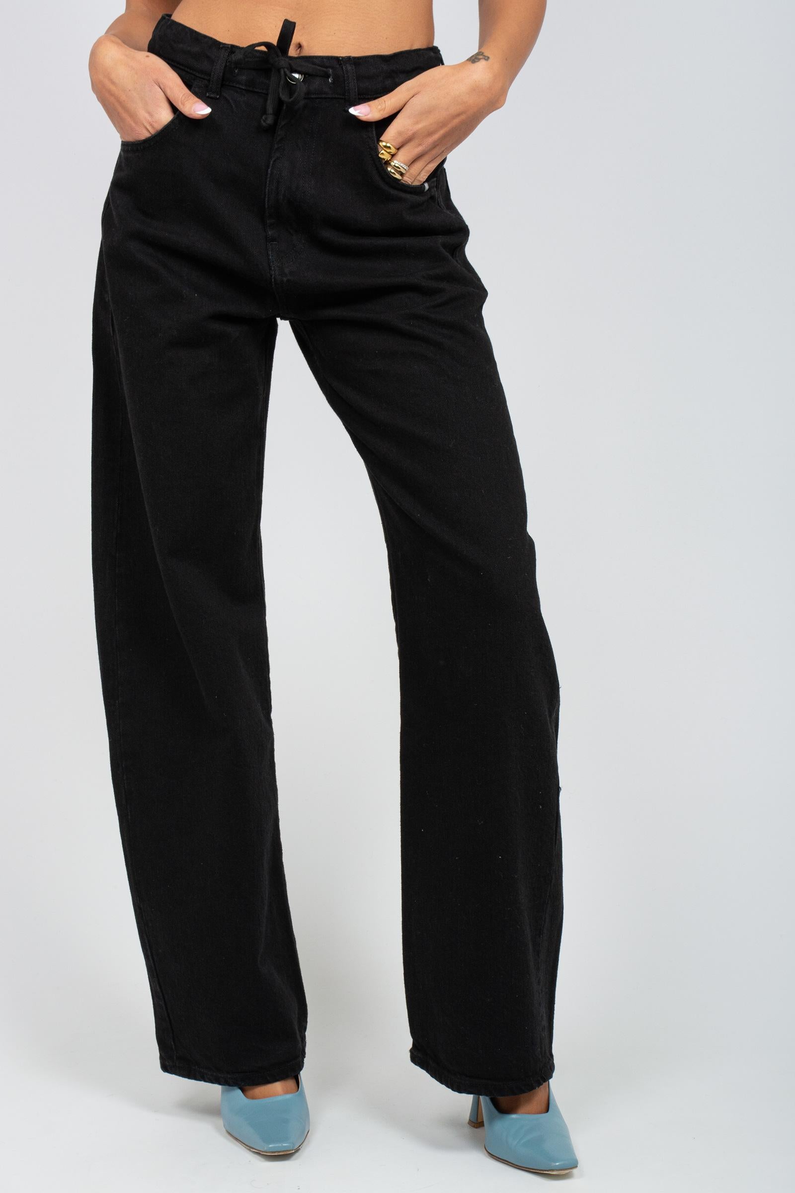 jeans in denim di cotone 'danielle' AMD115N0942338 C0998 AMISH 