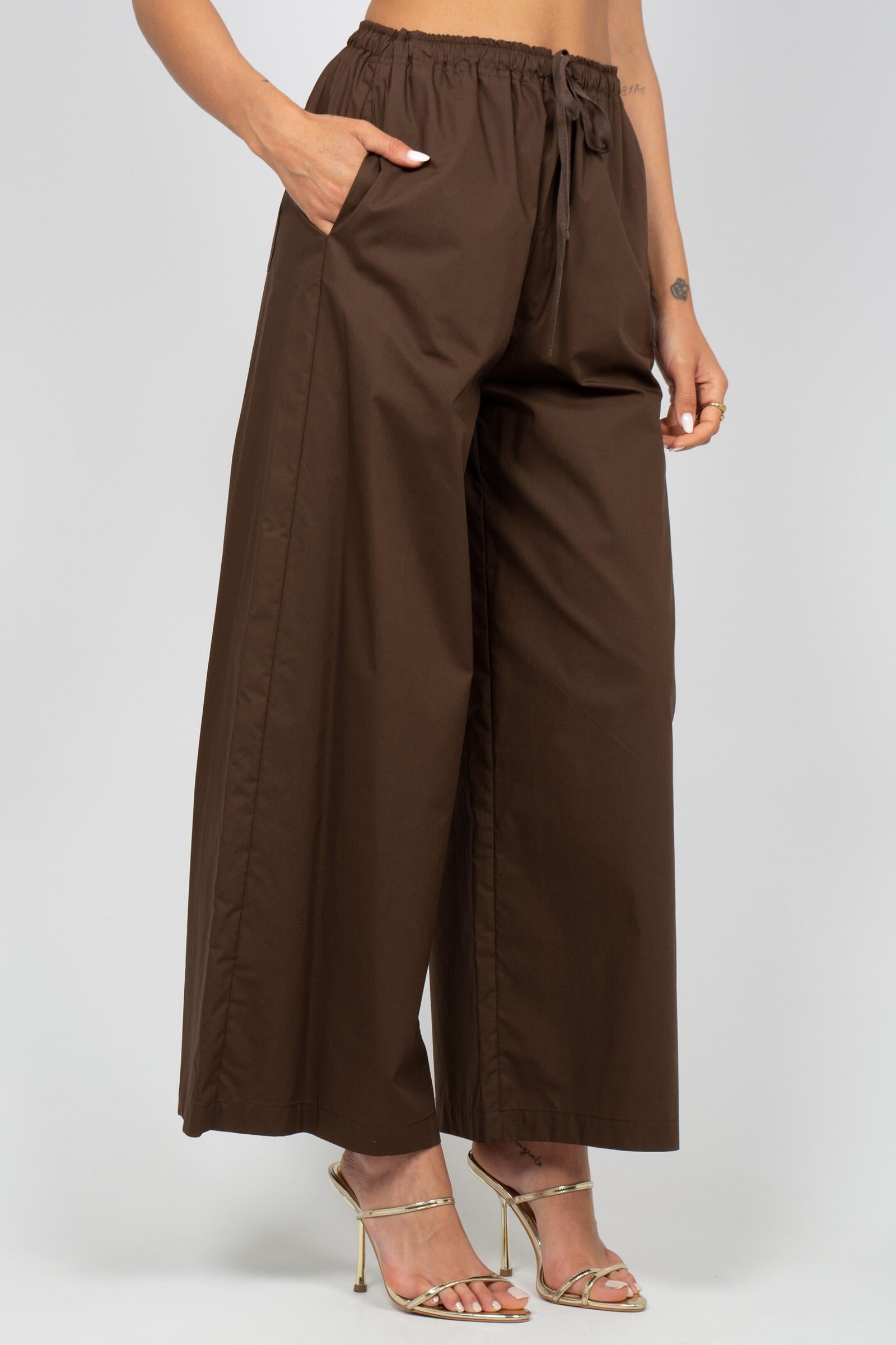 pantalone ampio con coulisse ACQUADD05 843 DOUUOD 