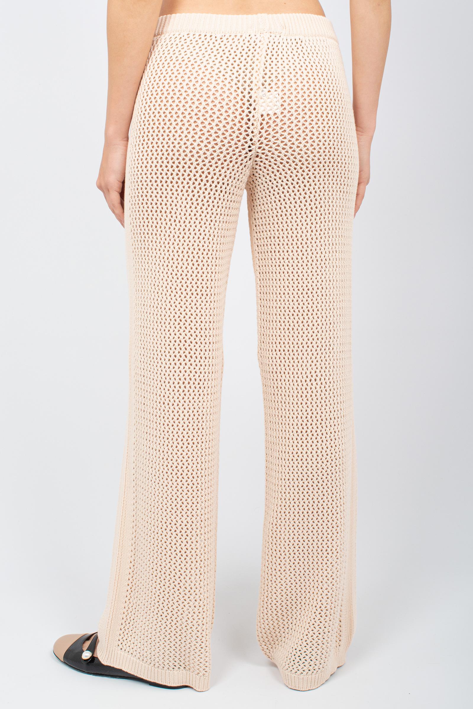 pantalone a rete di cotone L5V7713D 300 DRUMOHR 