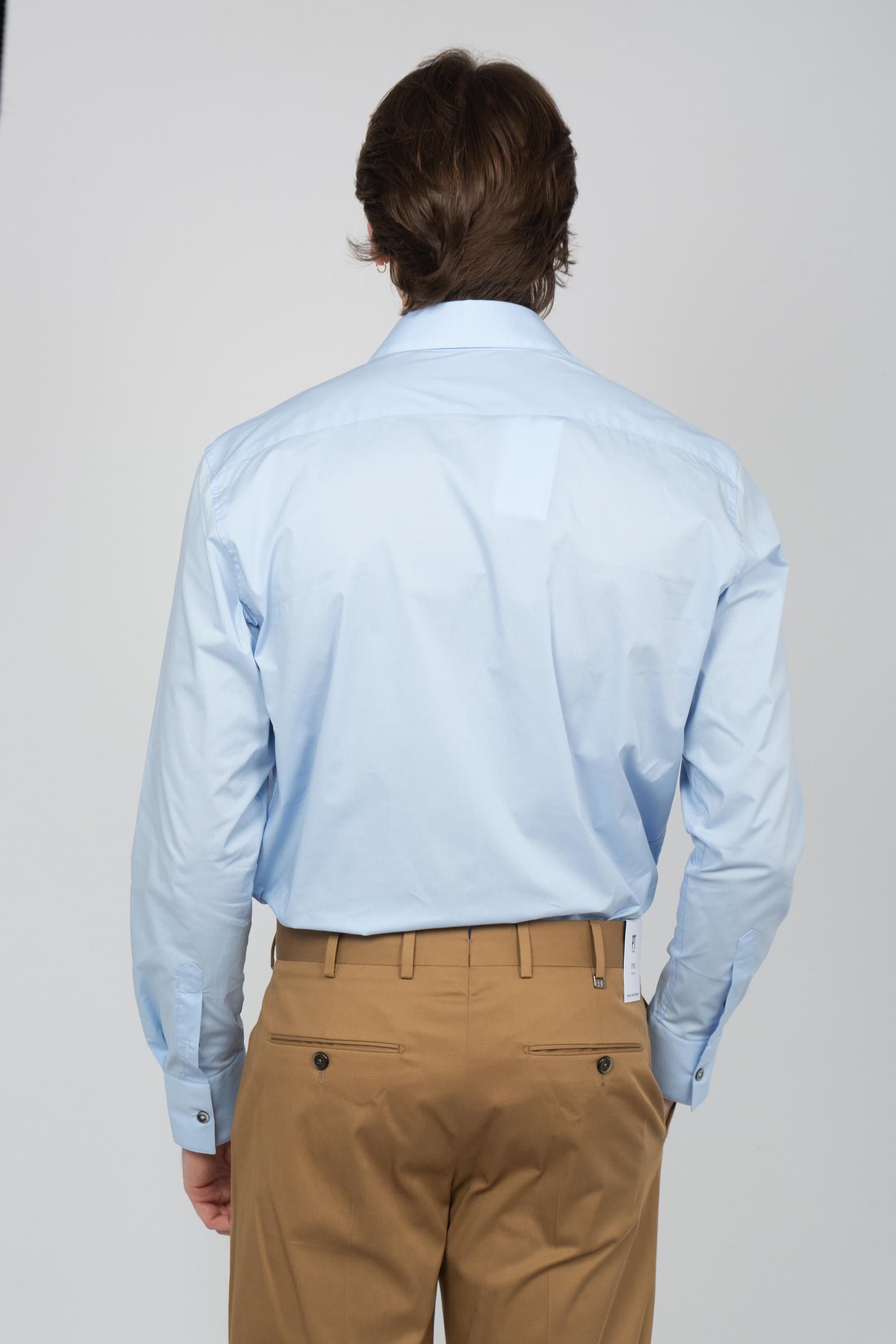 camicia oversize con bottoni in madreperla TL6SIT050RBO 03CB0310 PT TORINO 