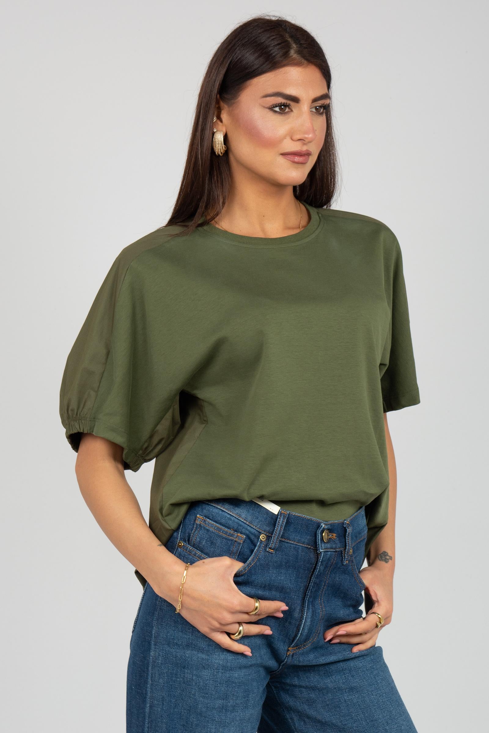 blusa in cotone 'cellula' 2616941028600 004 MM - MAX MARA 