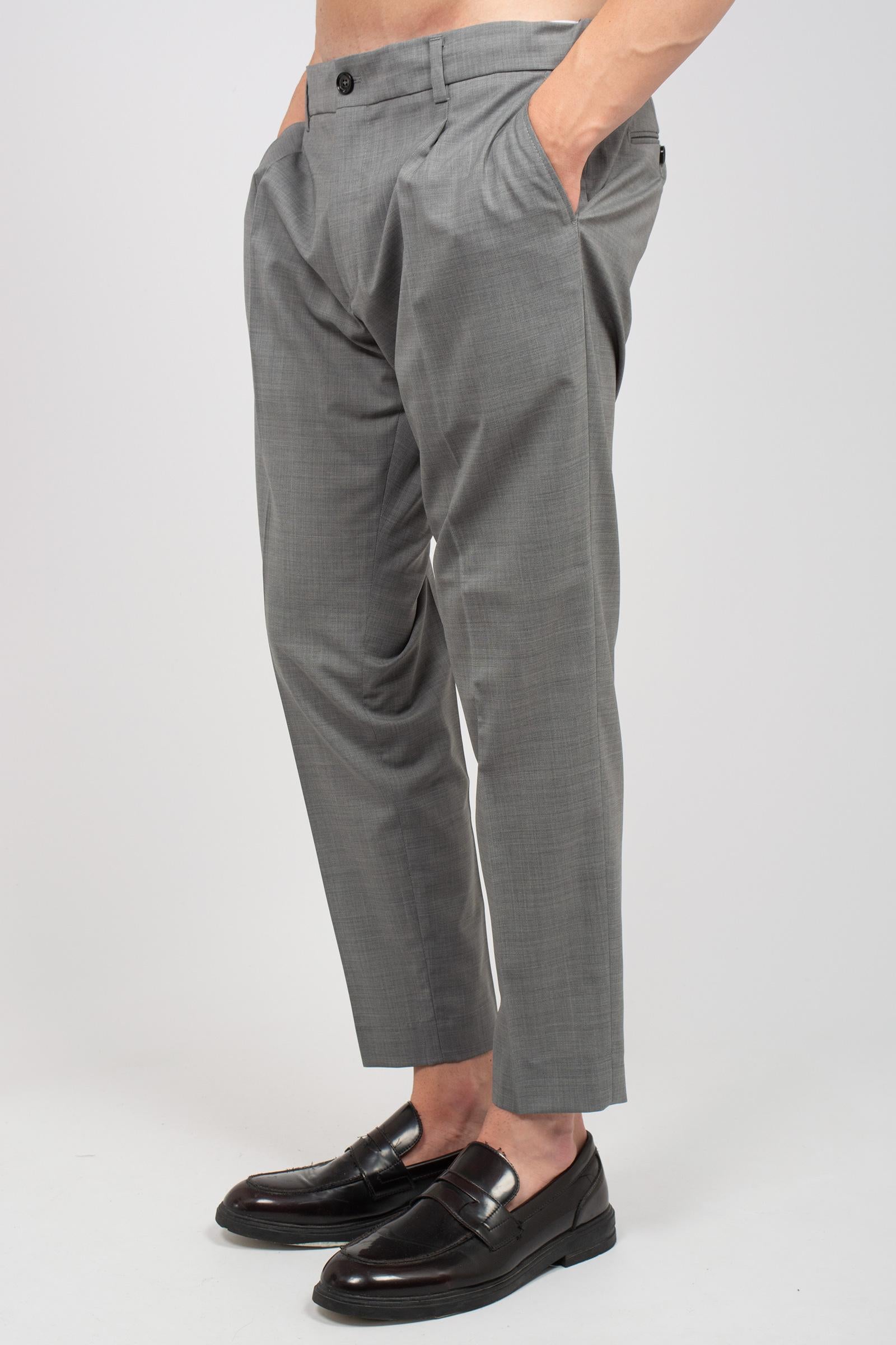 jogger in fresco lana 'riccardo' RICCARDOMTS26 GRIGIOMEDIO BE ABLE 