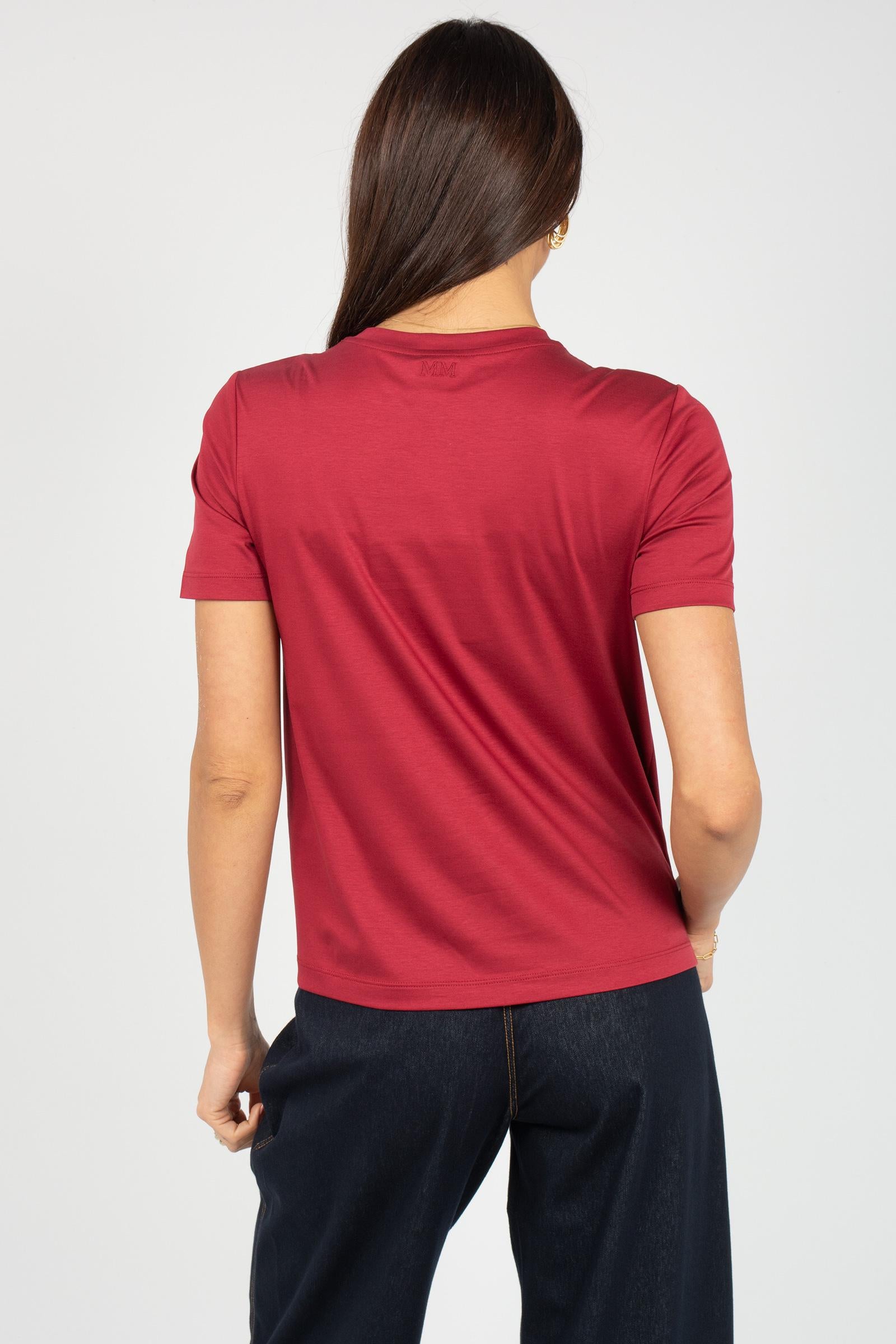 t-shirt in cotone e modal 'astice' 2616841067600 007 MM - MAX MARA 