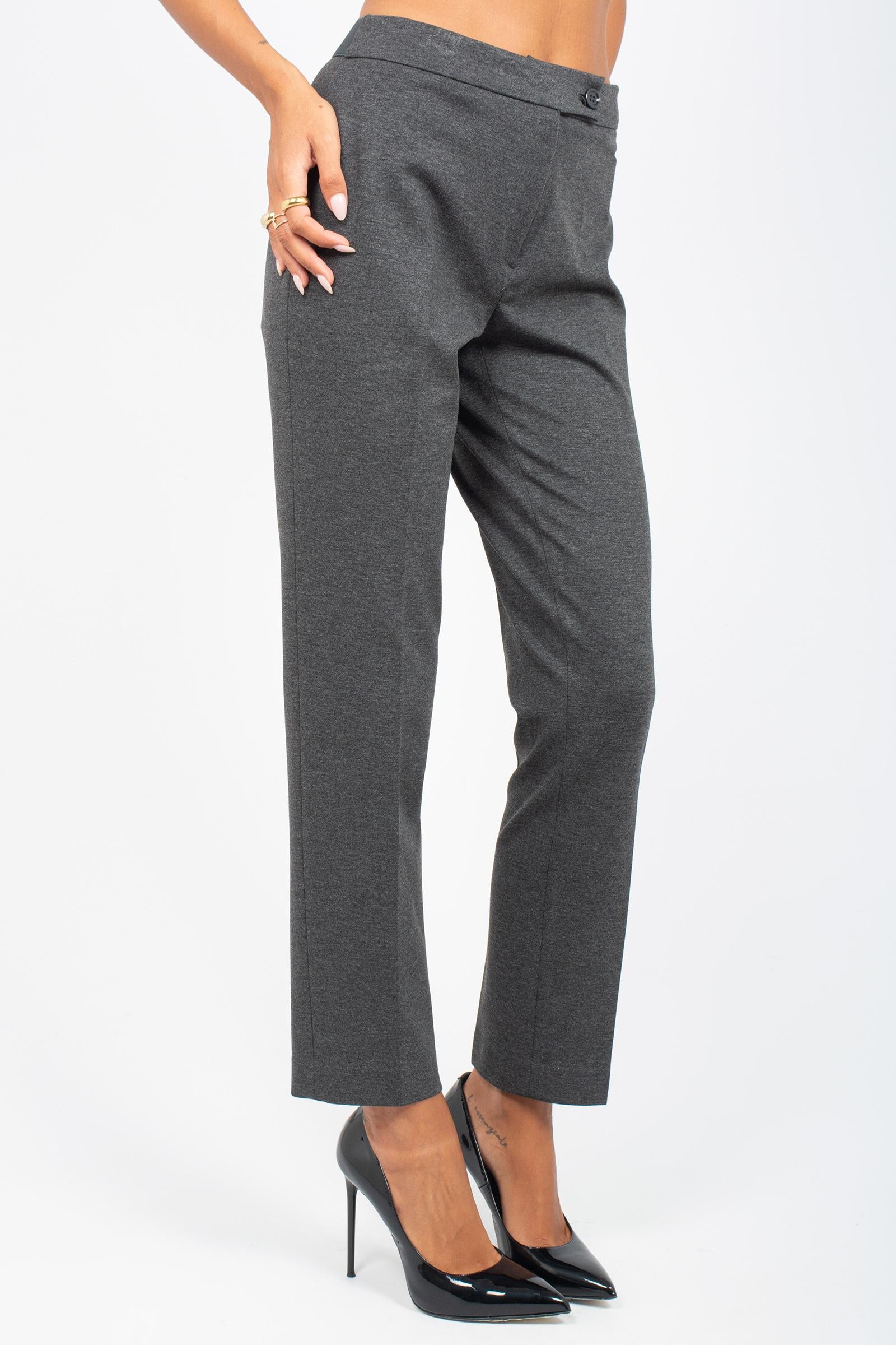 pantalone in punto milano P240CLERK GREY SANGERMANO 