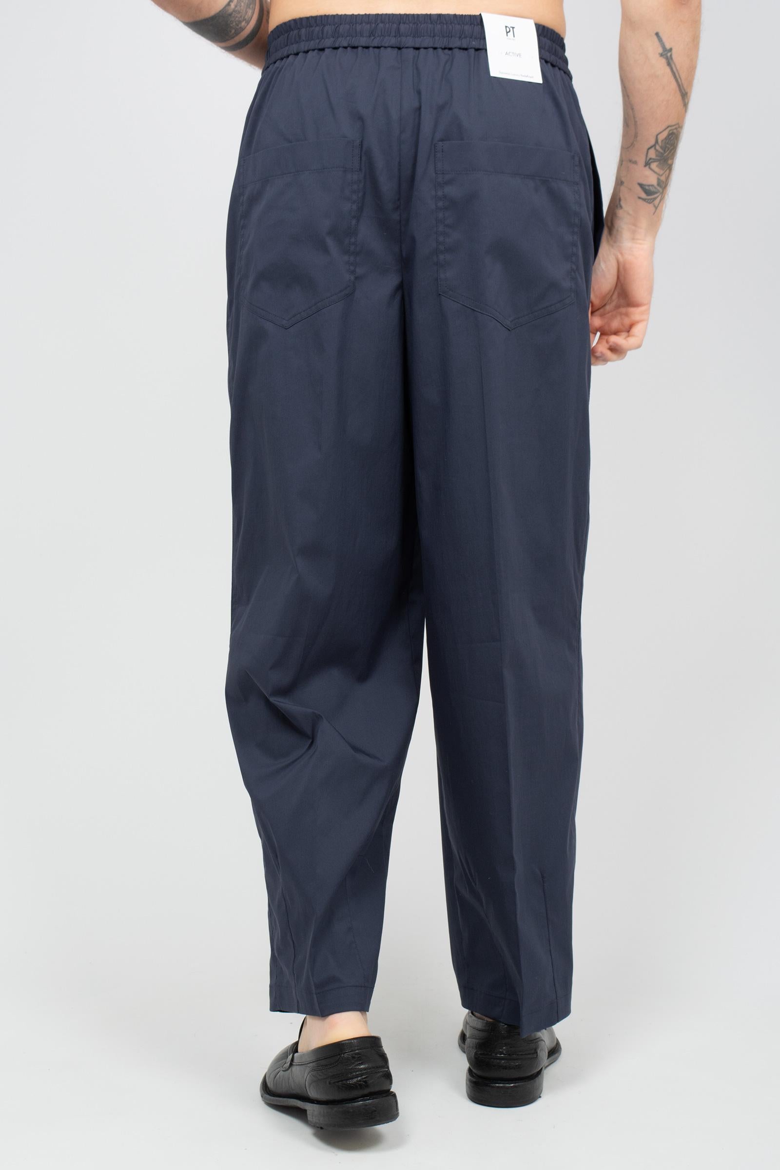 jogger in misto cotone 'wide fit' COASWDZB00KLT VD050360 PT TORINO 