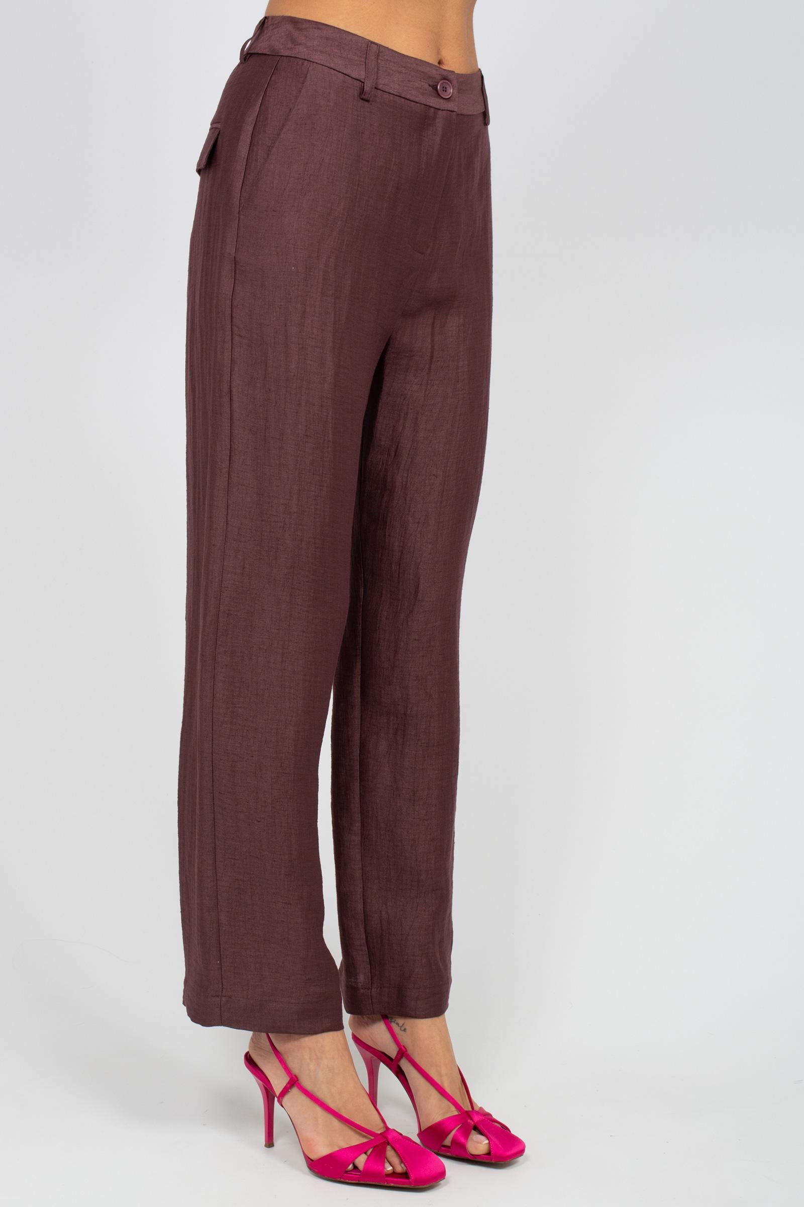 pantalone in misto cotone VITAL399 1369 HANAMI D'OR 
