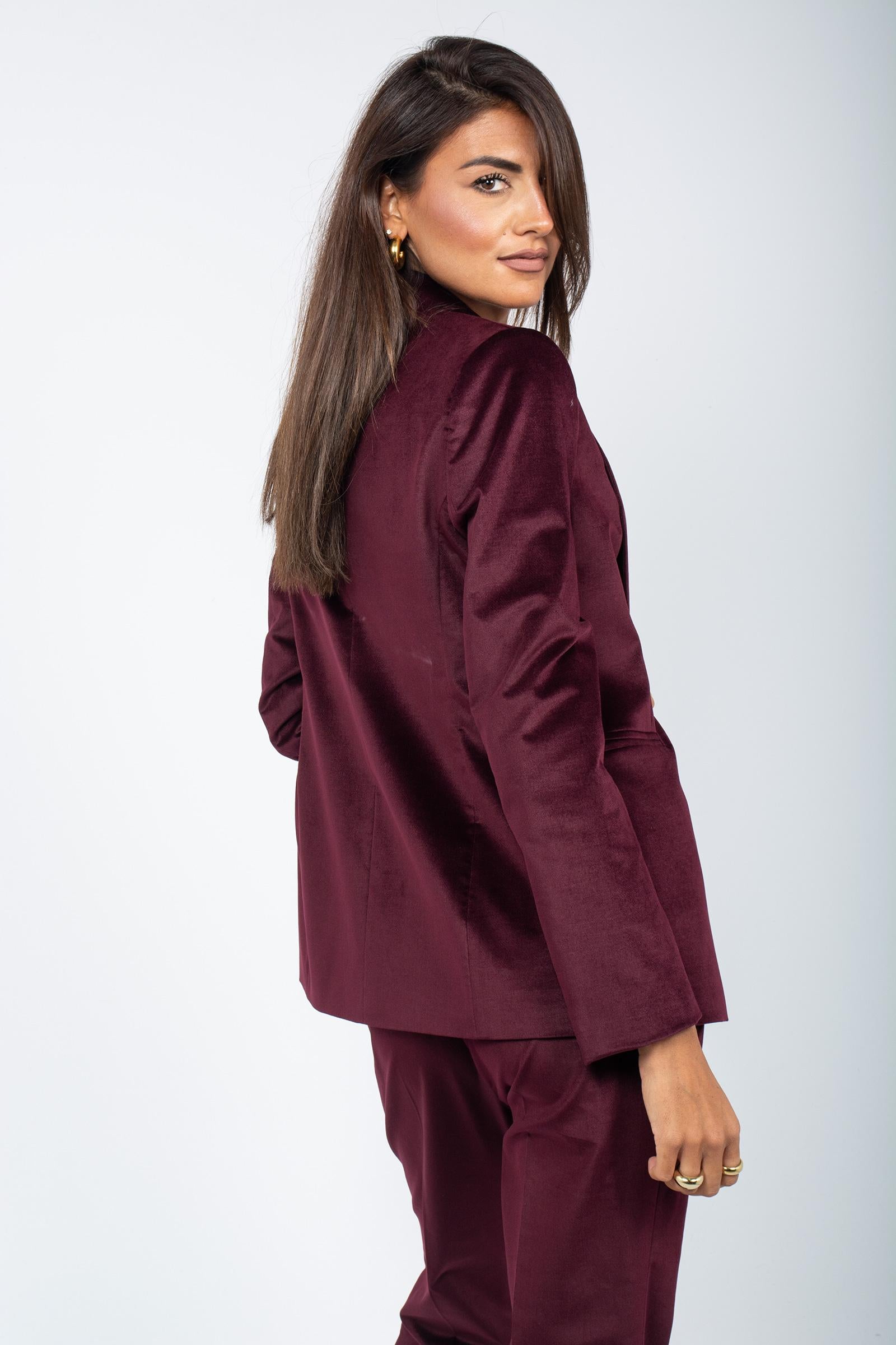 tailleur in velluto 6J24R0000058N 29 DIANA GALLESI 