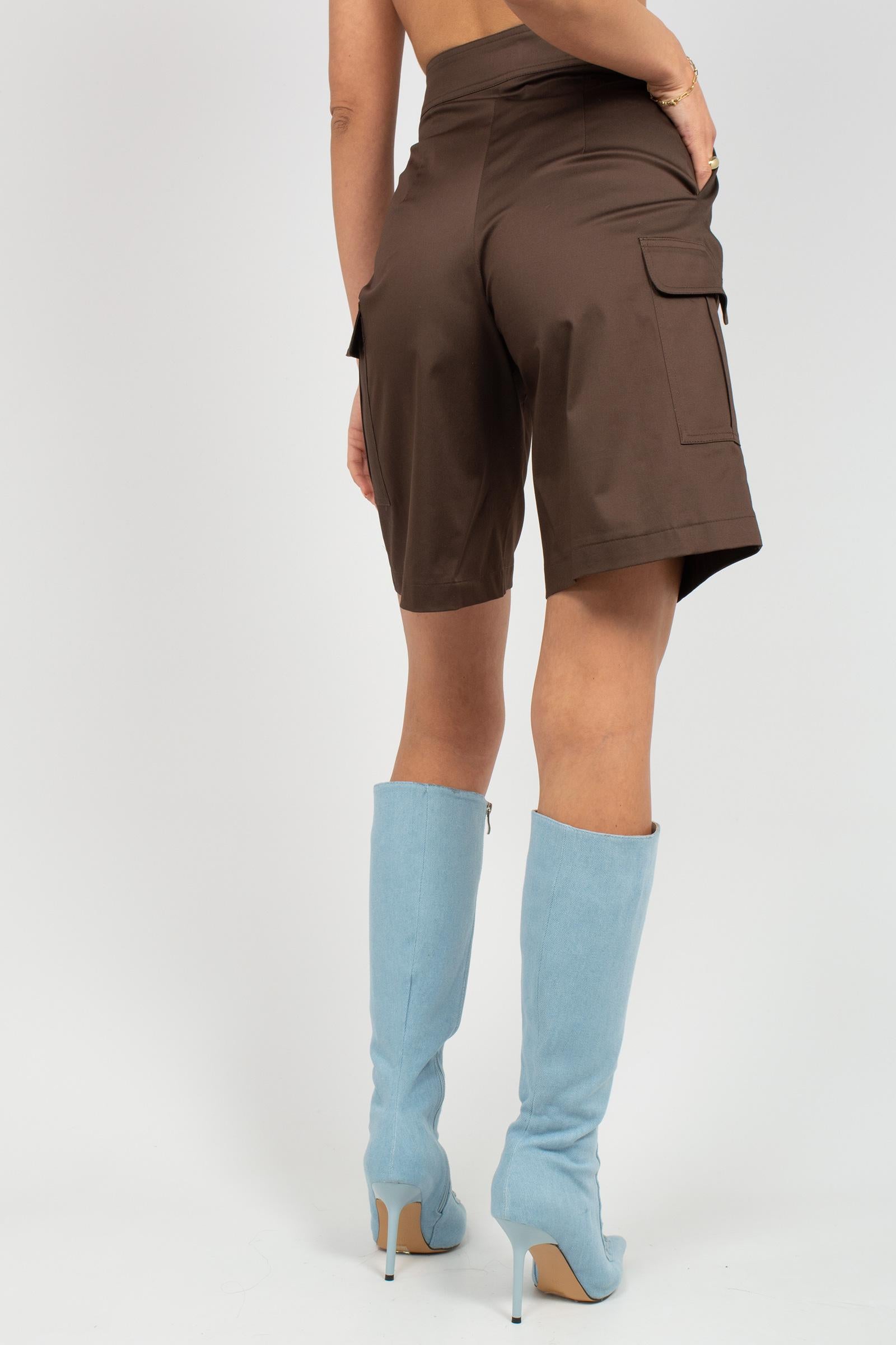 bermuda in cotone SR64ART16169 CHOCO ACTUALEE 