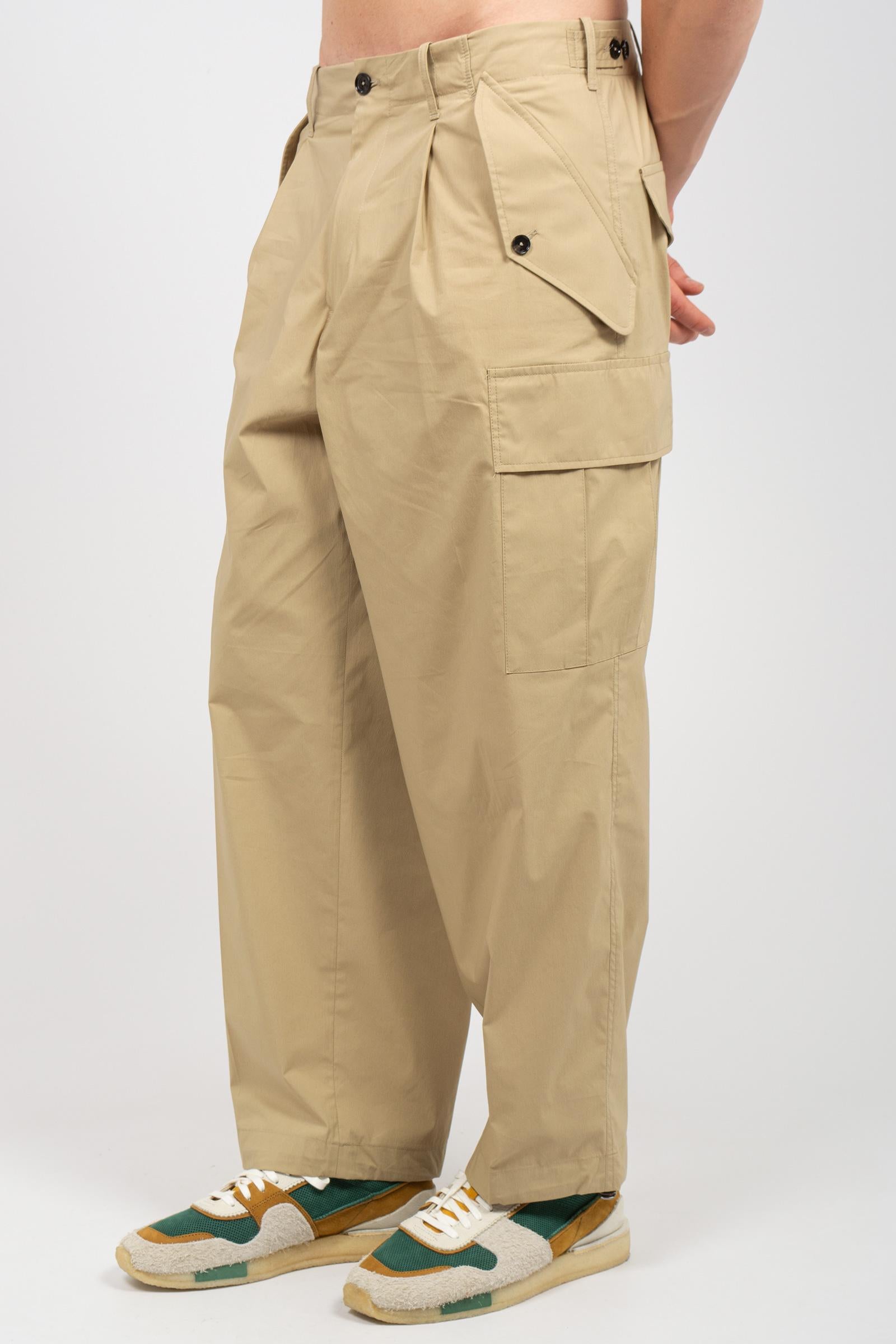 pantalone cargo in misto cotone 'kyoto' KYOTODAS26 BEIGE BE ABLE 