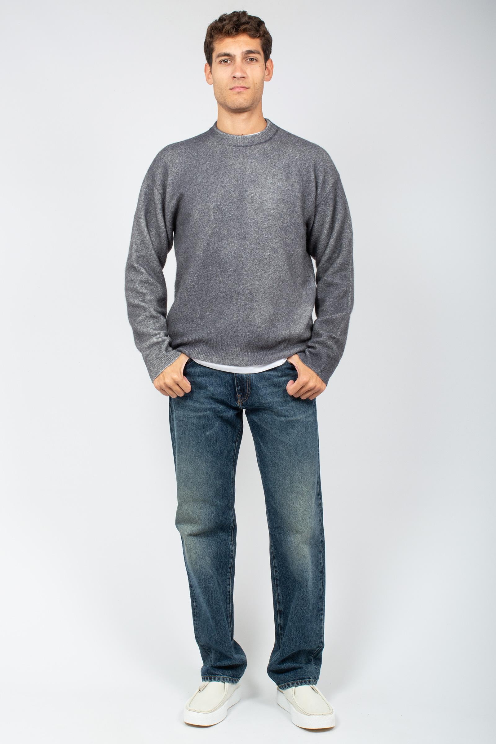 jeans in denim di cotone 'james' AMU010D4363007 C0999 AMISH 