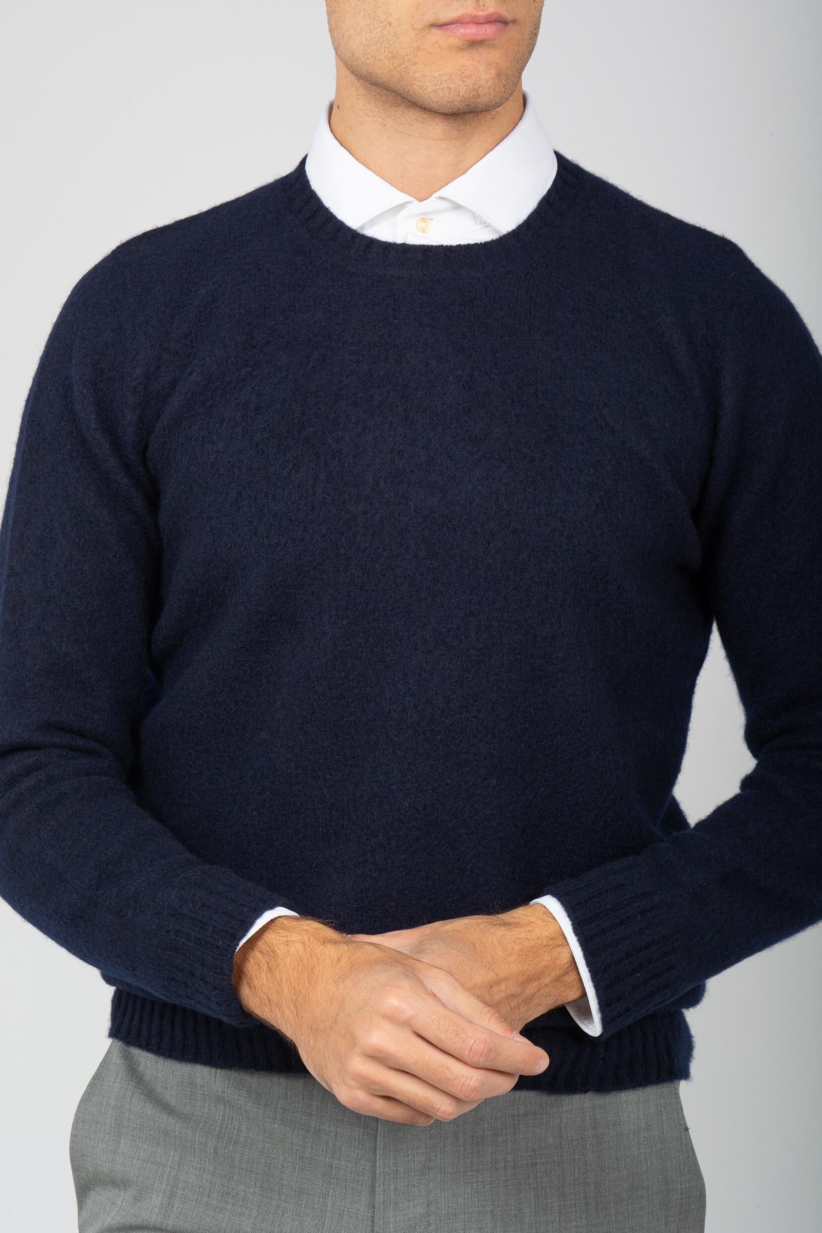 girocollo in lambswool D8W103GLO 790 DRUMOHR 