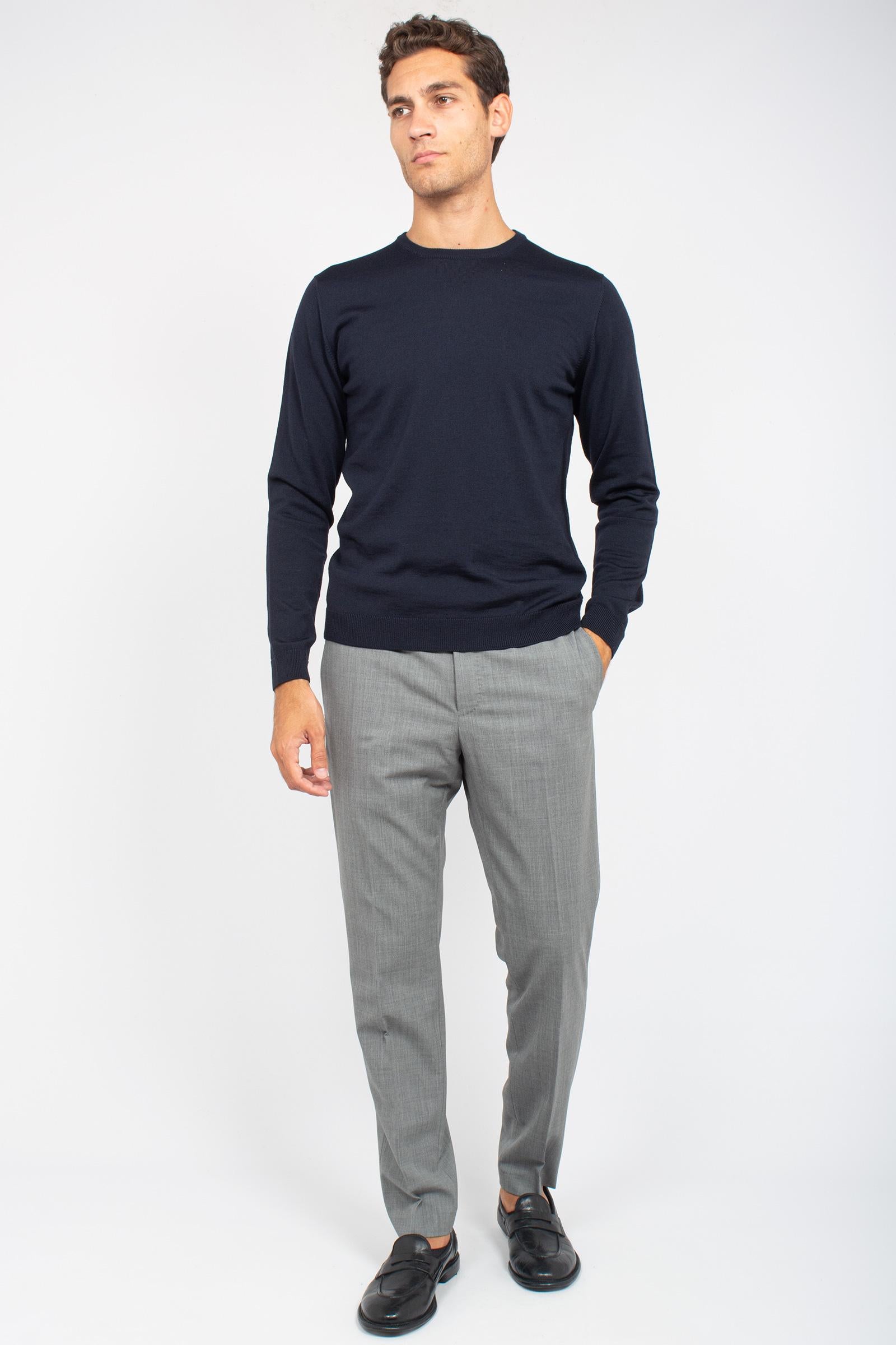pantalone in lana stretch 'dieci' COAFX0Z00FWD MA370230 PT TORINO 