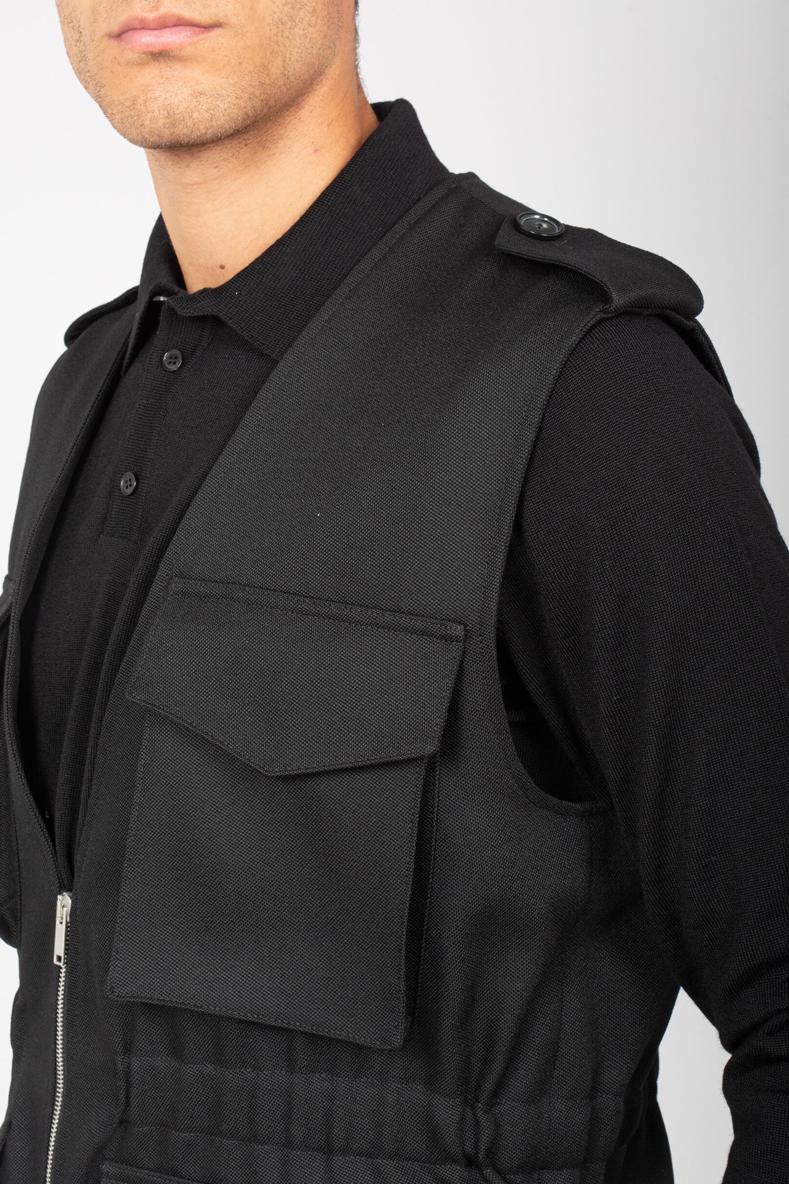 gilet con tasconi in gabardine di lana TL3FGT180TOR SD710990 PT TORINO 