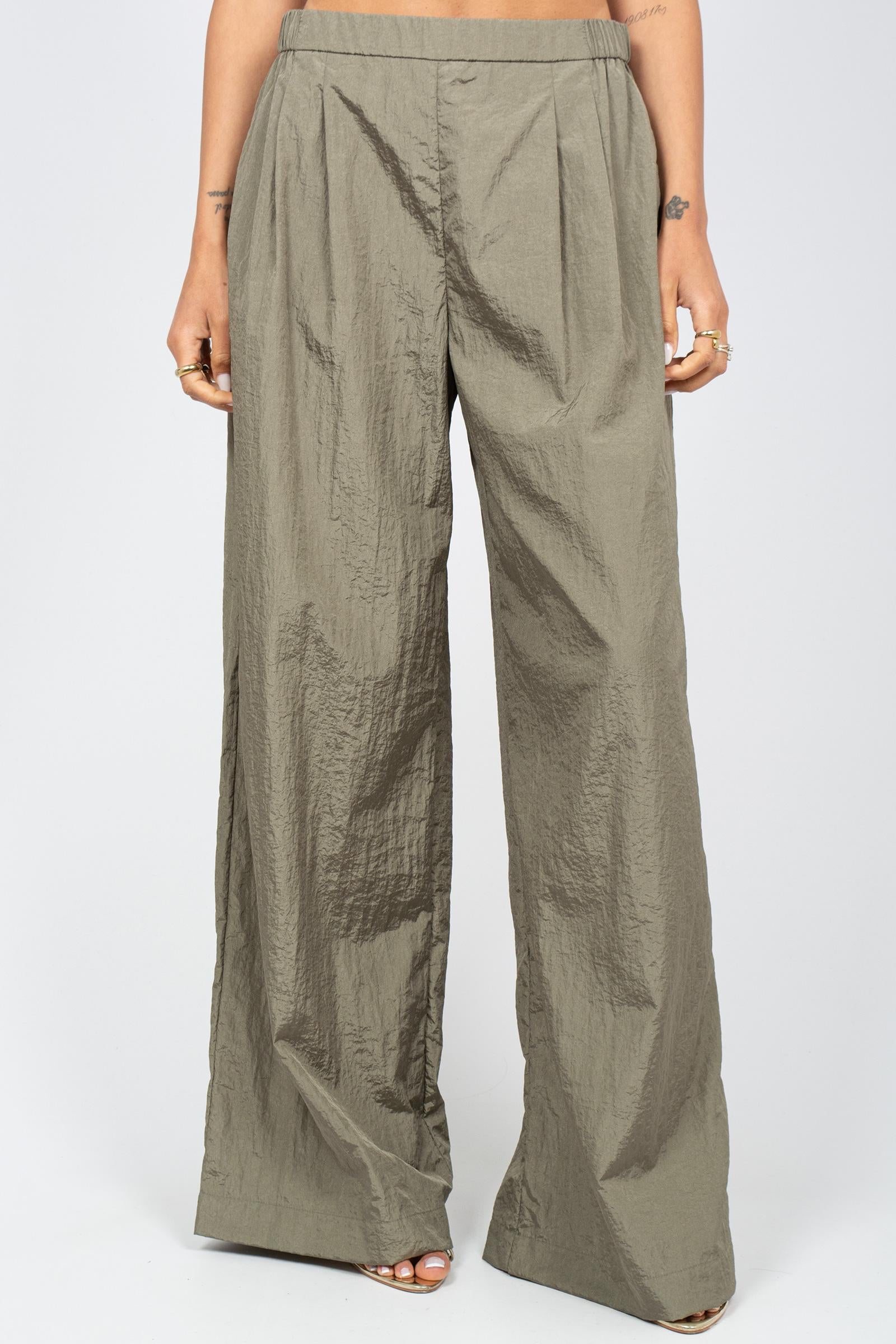 pantalone in nylon 'ozio' 2616131047600 001 MM - MAX MARA 