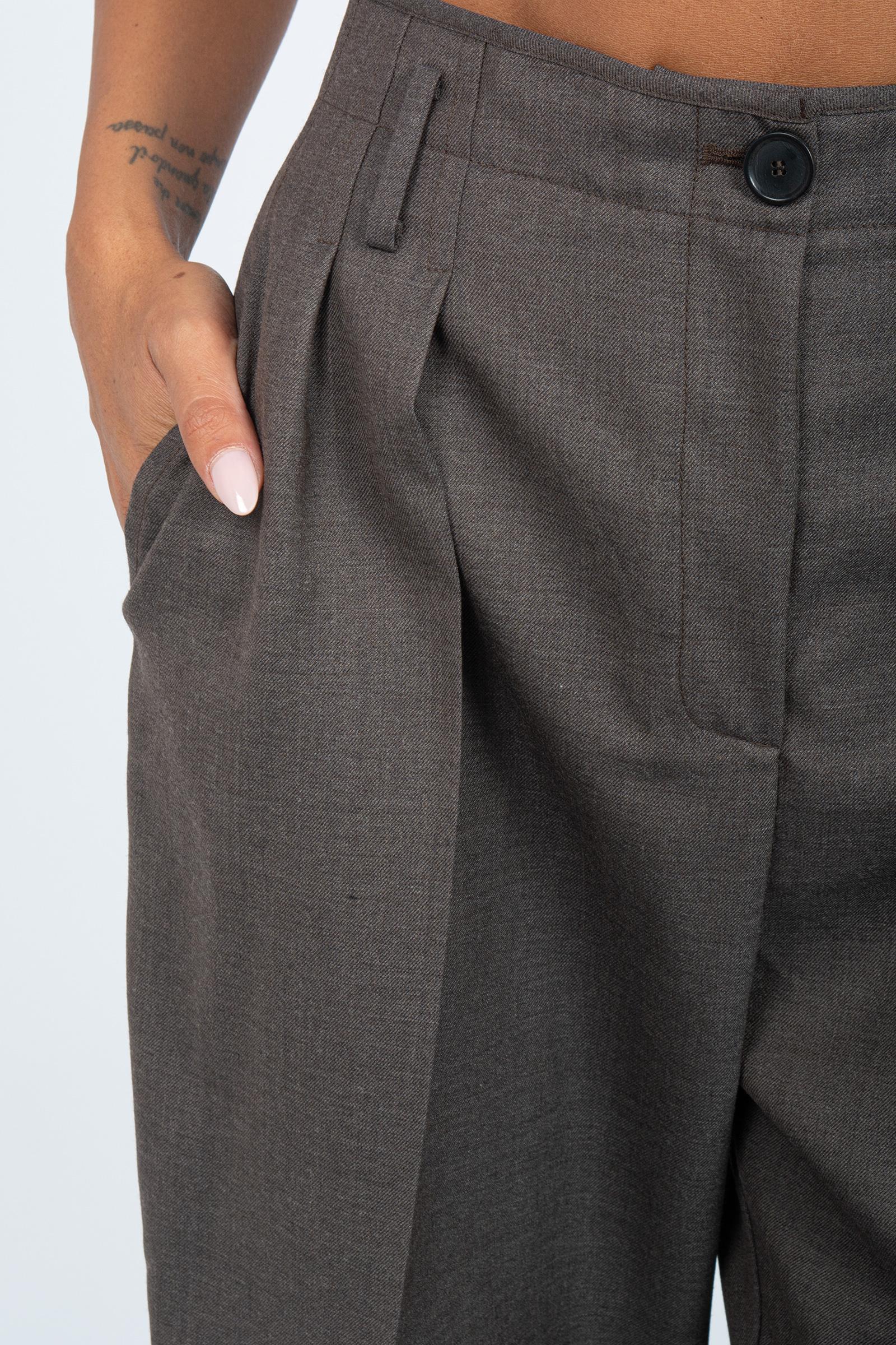 pantalone in lana 'thalita' P5WZ25 X17 ERIKA CAVALLINI 