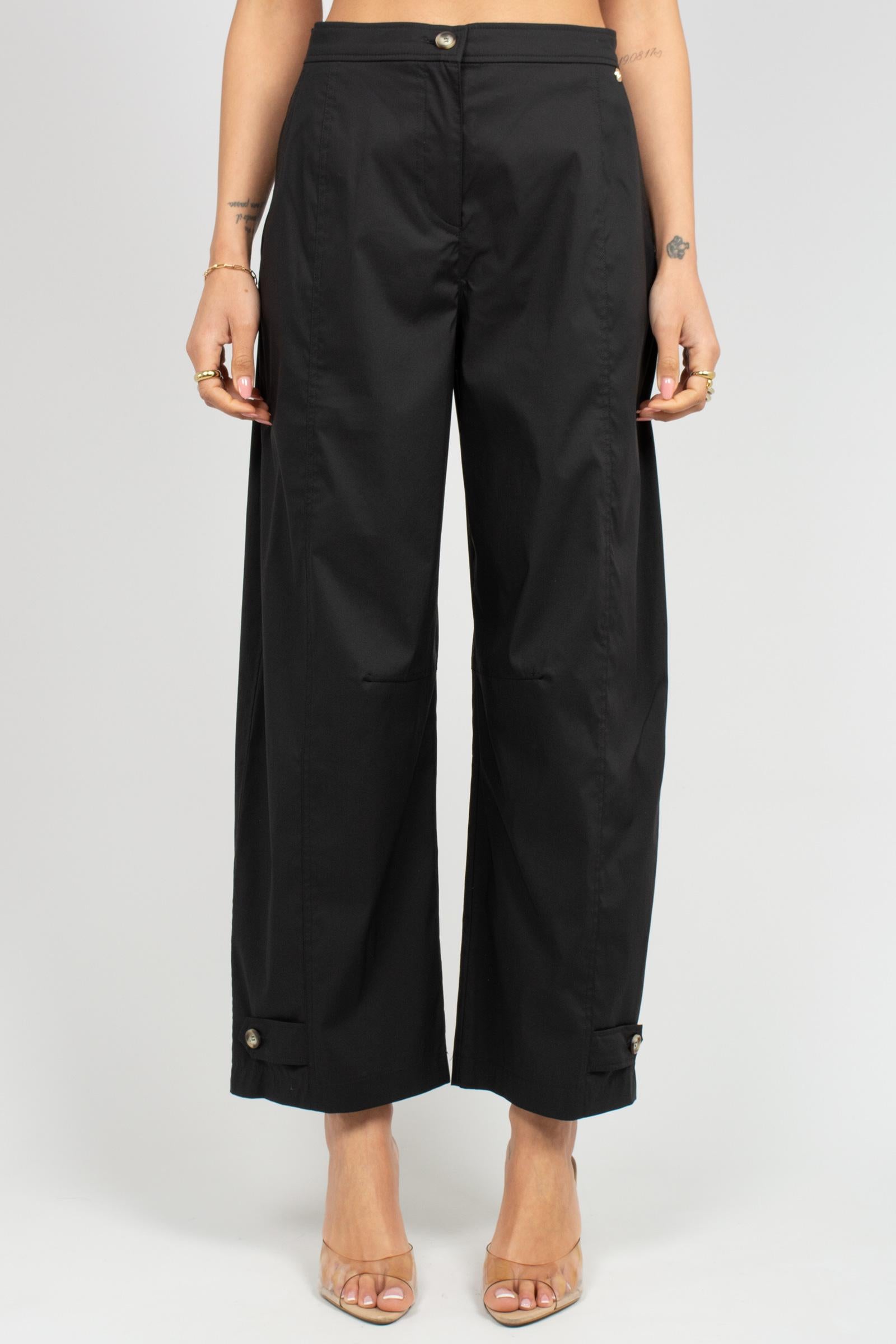 pantalone in popeline di cotone P091R008742N 33 DIANA GALLESI 