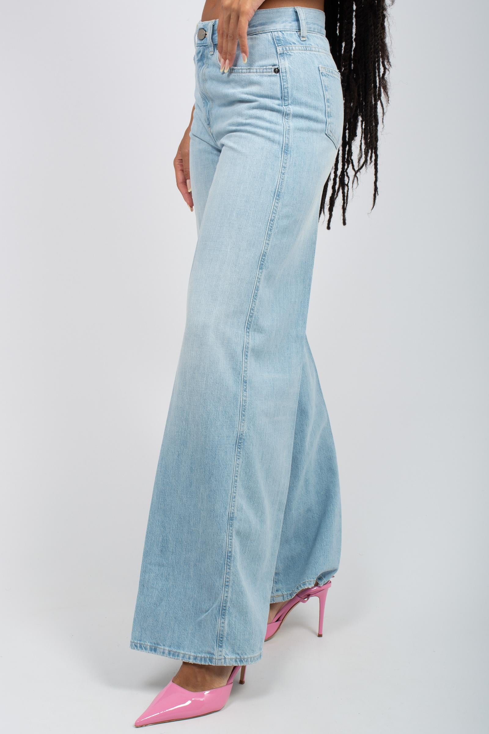denim in bull di cotone 'cindy' C1VPCNZ0 OA50B0CC37 PT TORINO DENIM 
