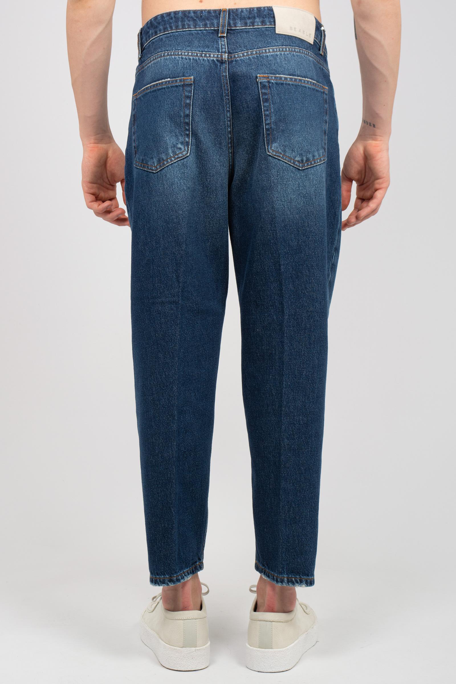 denim carrot in cotone 'niky' NIKYGFBS26 0001 BE ABLE 