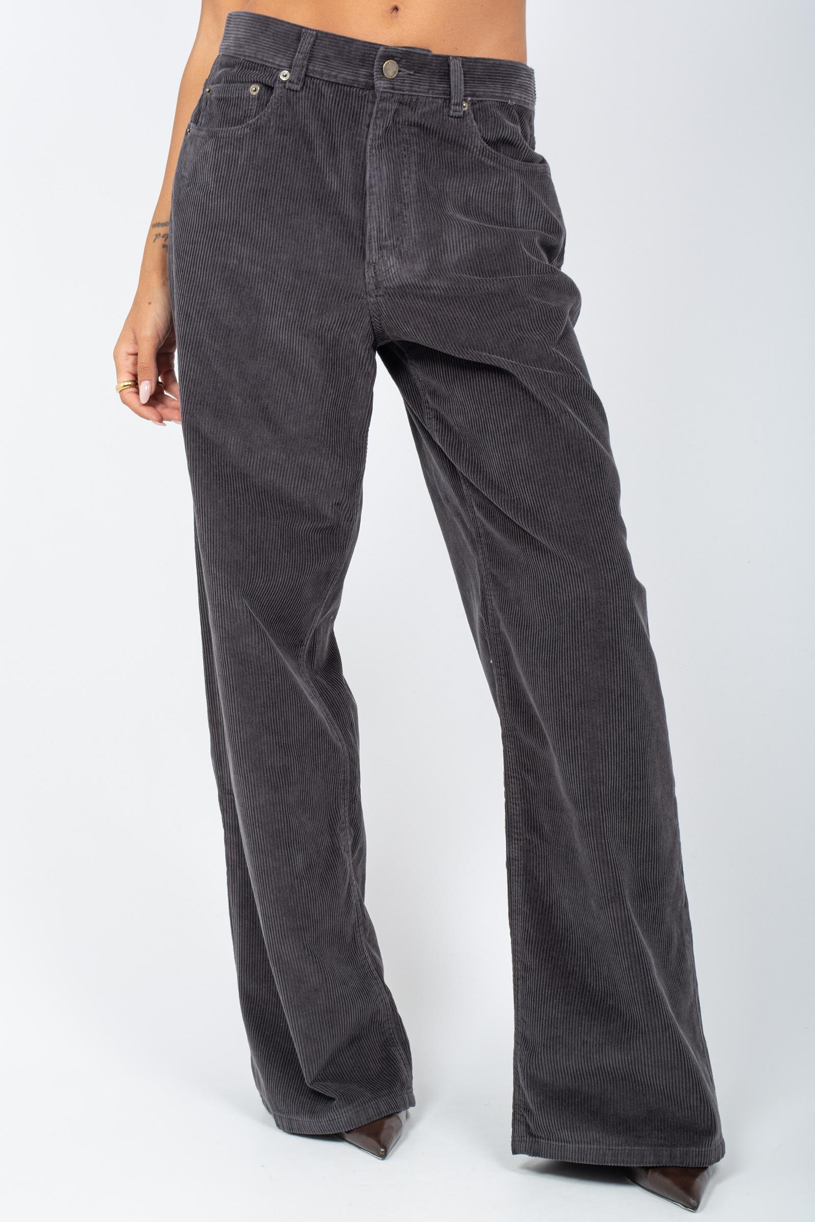 pantalone con elastico in velluto 'carmen' SVW02412V0027 NERO SIVIGLIA 