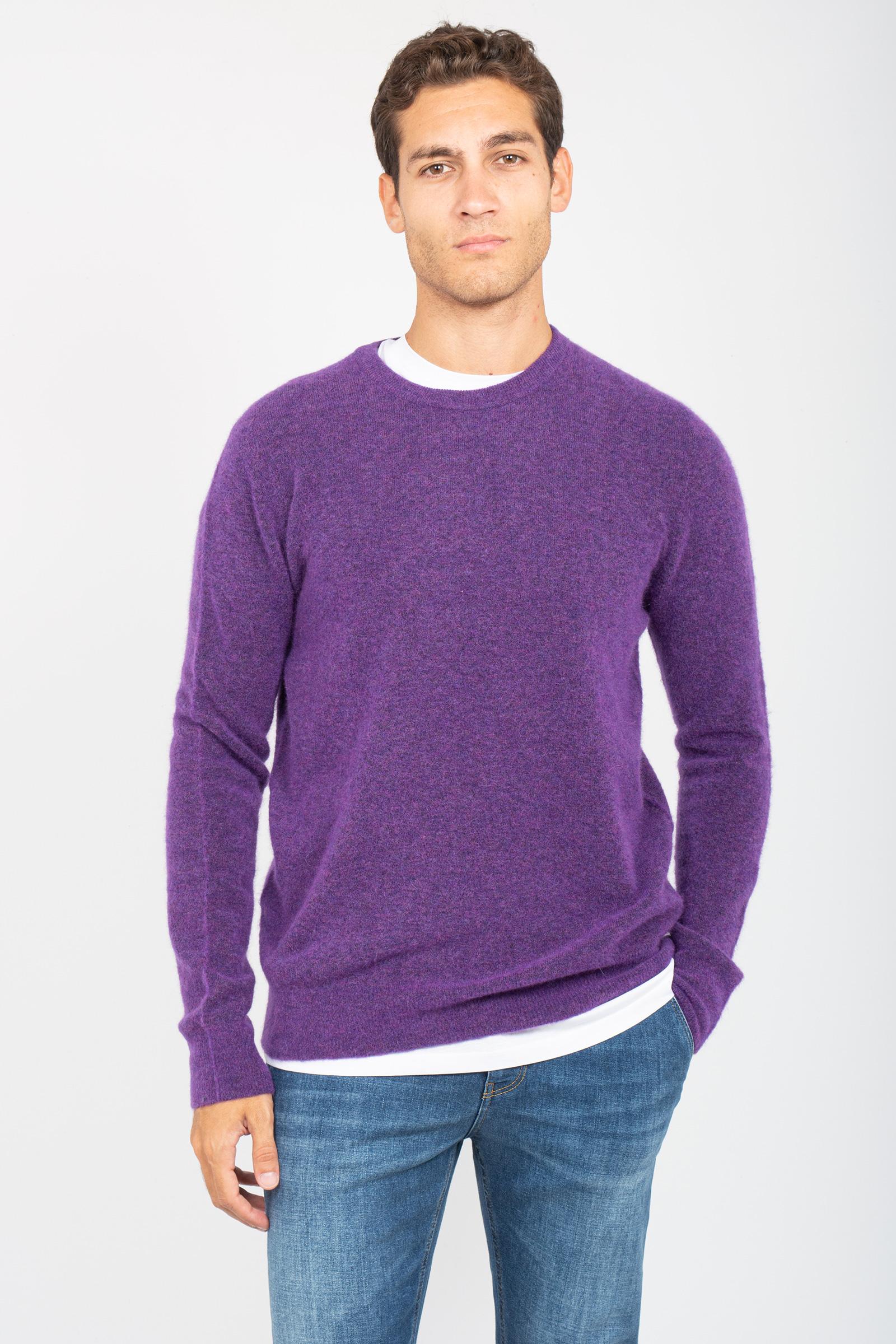 girocollo in misto alpaca 253M14001 34 ROBERTO COLLINA 