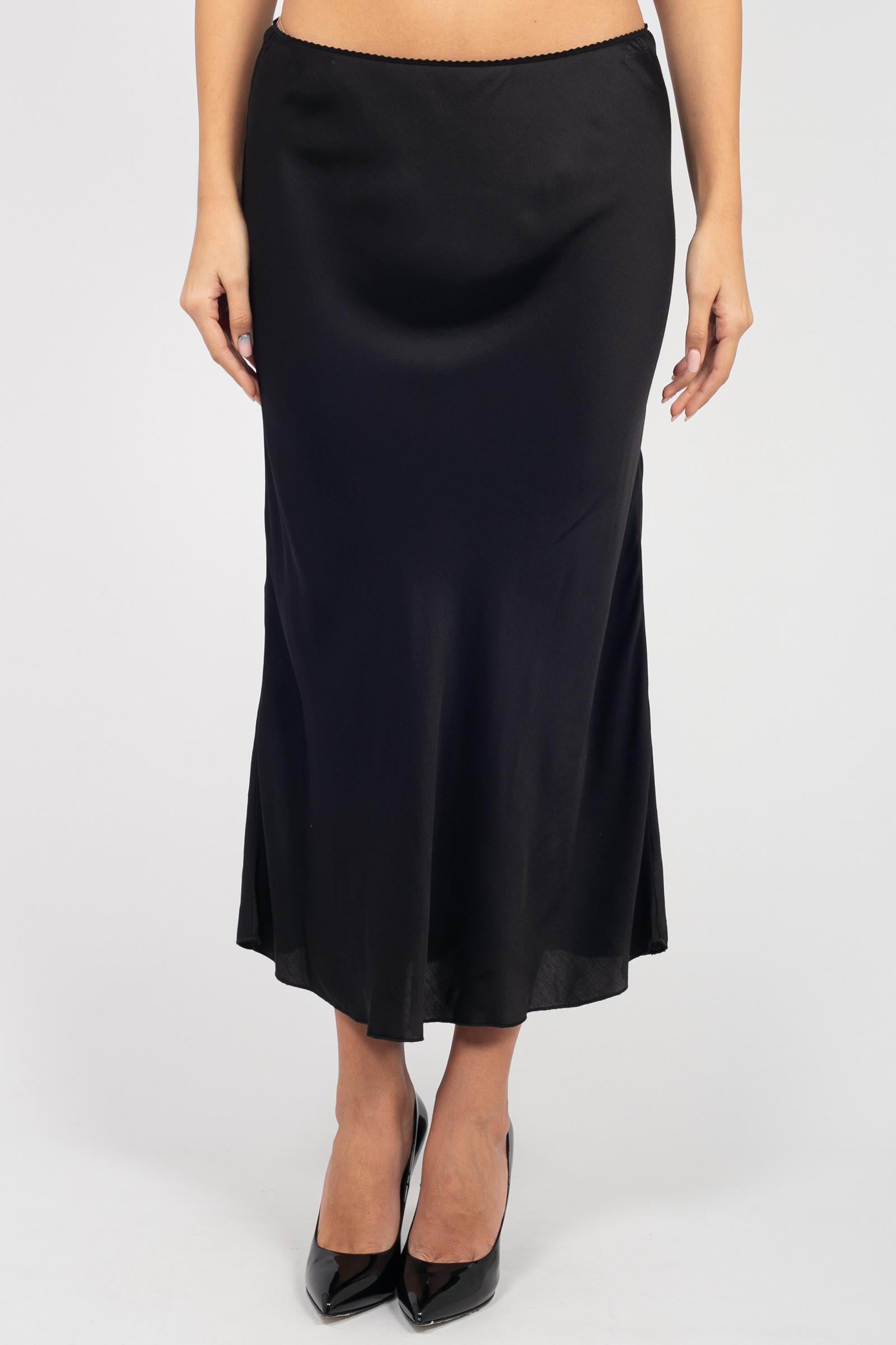 gonna in raso O28EL1B 99 ERMANNO - ERMANNO SCERVINO 