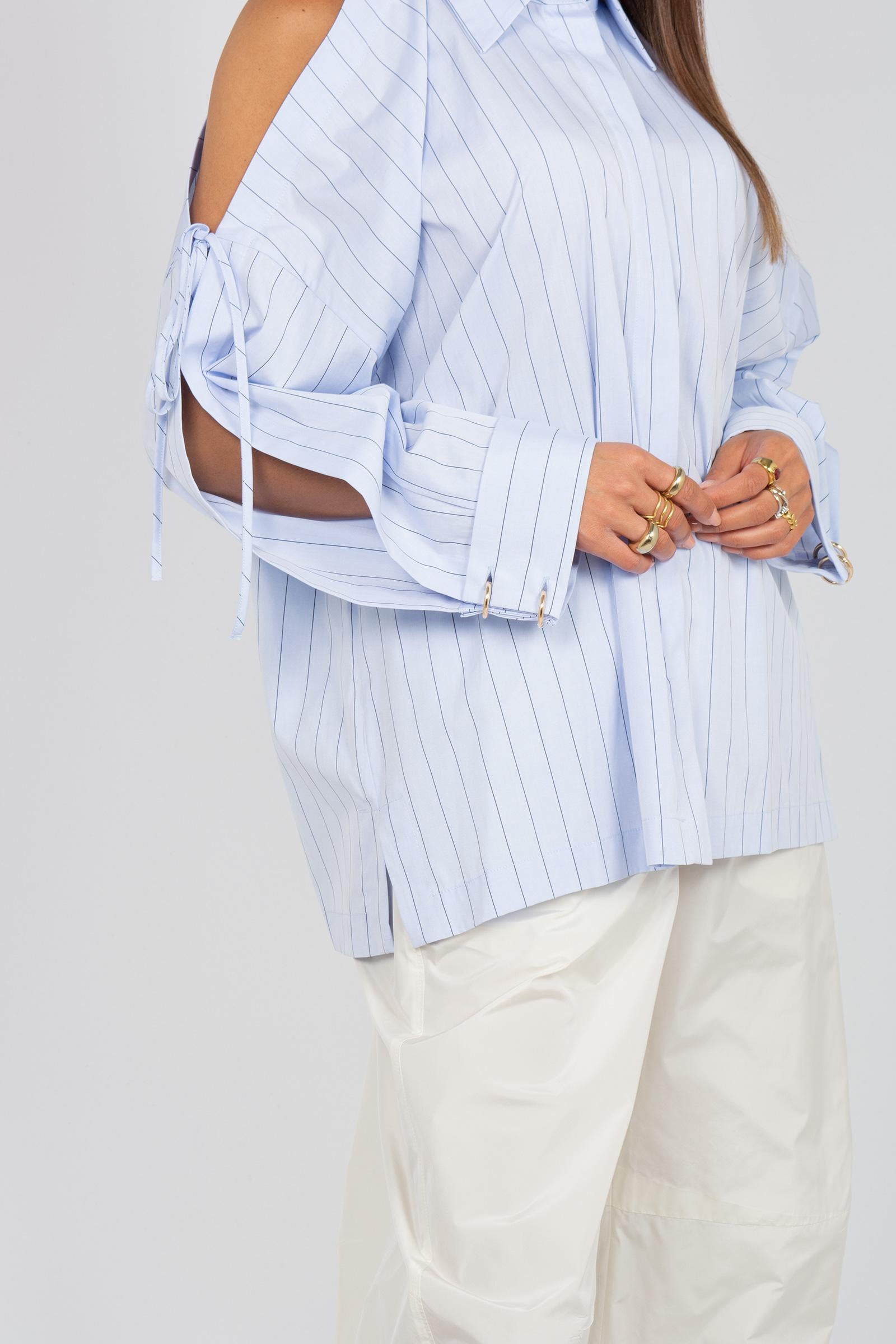 camicia con aperture 'gail' P6SJ17 RI566 ERIKA CAVALLINI 