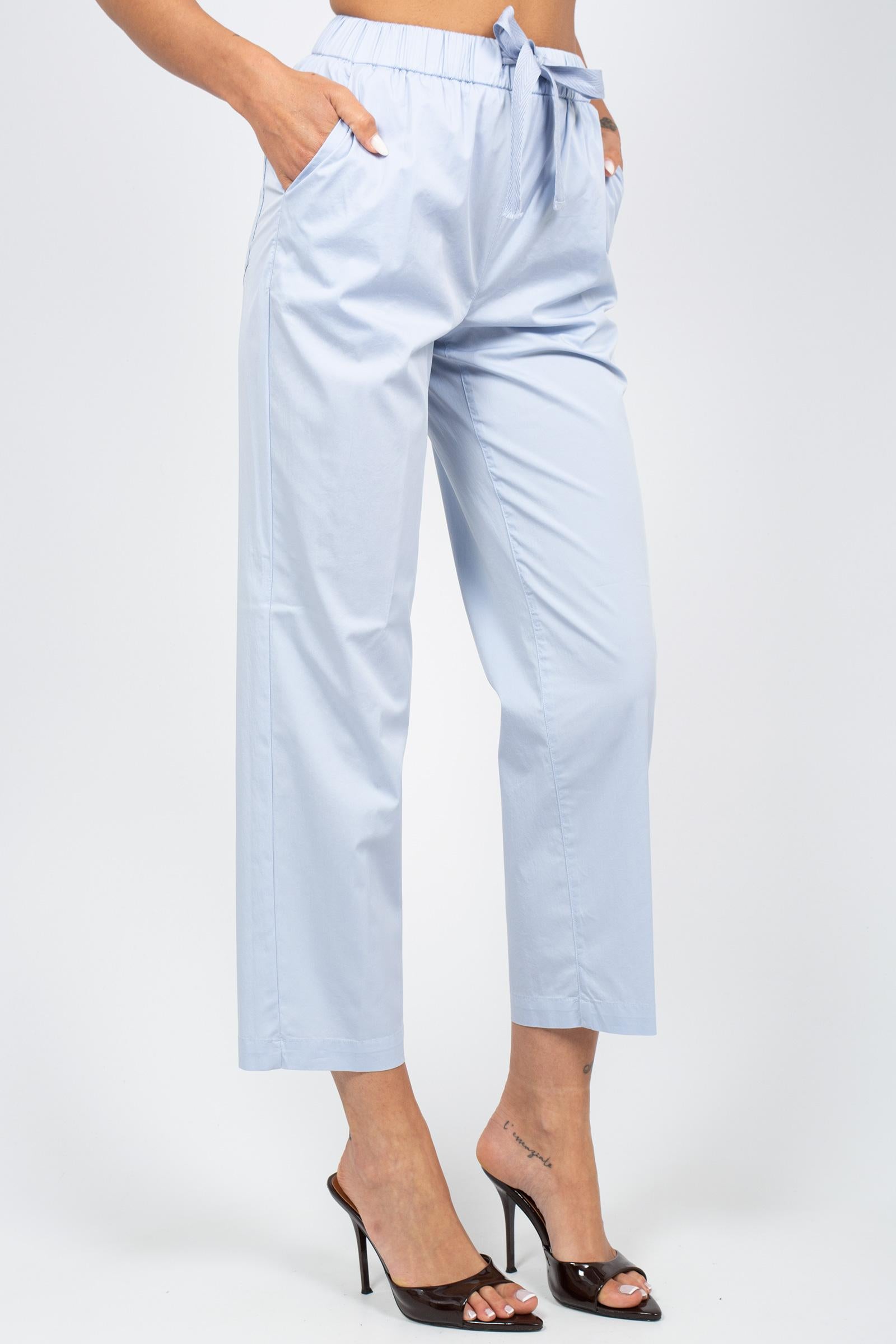 pantalone in misto cotone P26M700LJ CIELO VIA MASINI 80 