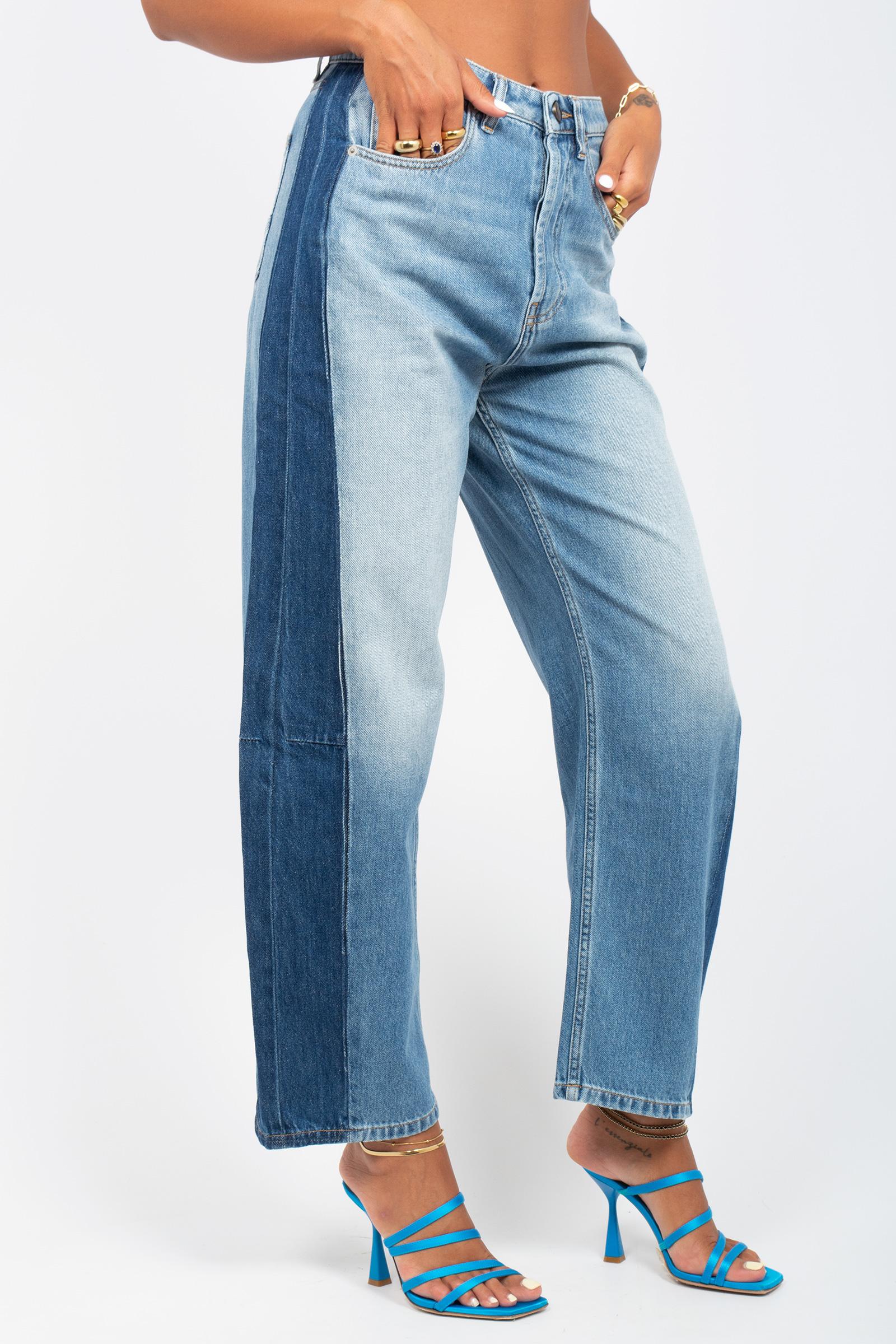 denim in mix lavaggi 'giuditta' Y5SY02 JNS43 SEMICOUTURE 