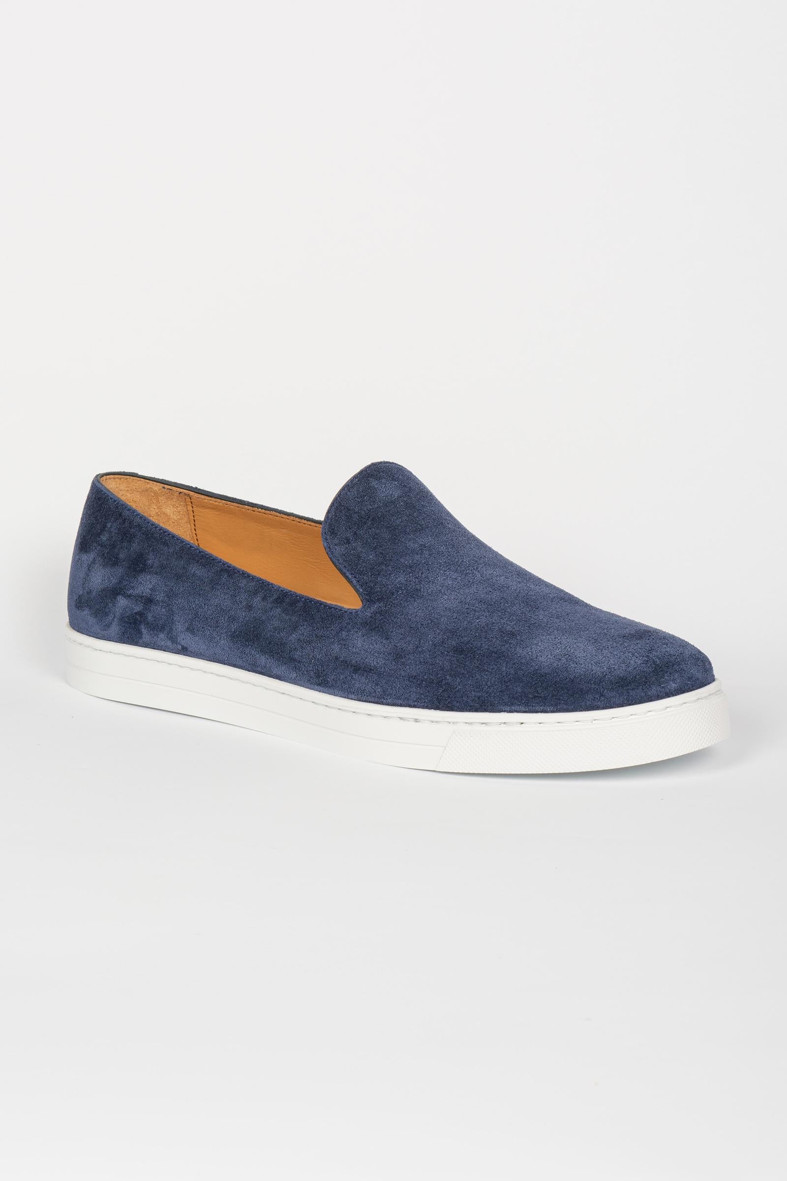 mocassini in suede 29002FLORENCE BLUETTE LO.WHITE 