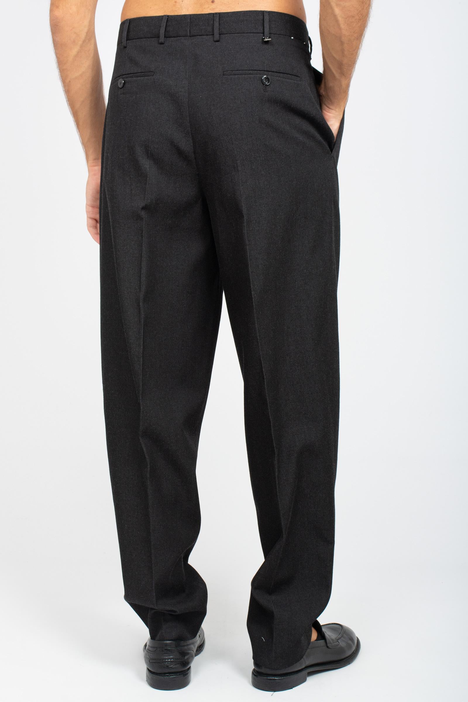 pantalone in misto lana 'wide' COCOAFAFZB0FWD SU940990 PT TORINO 
