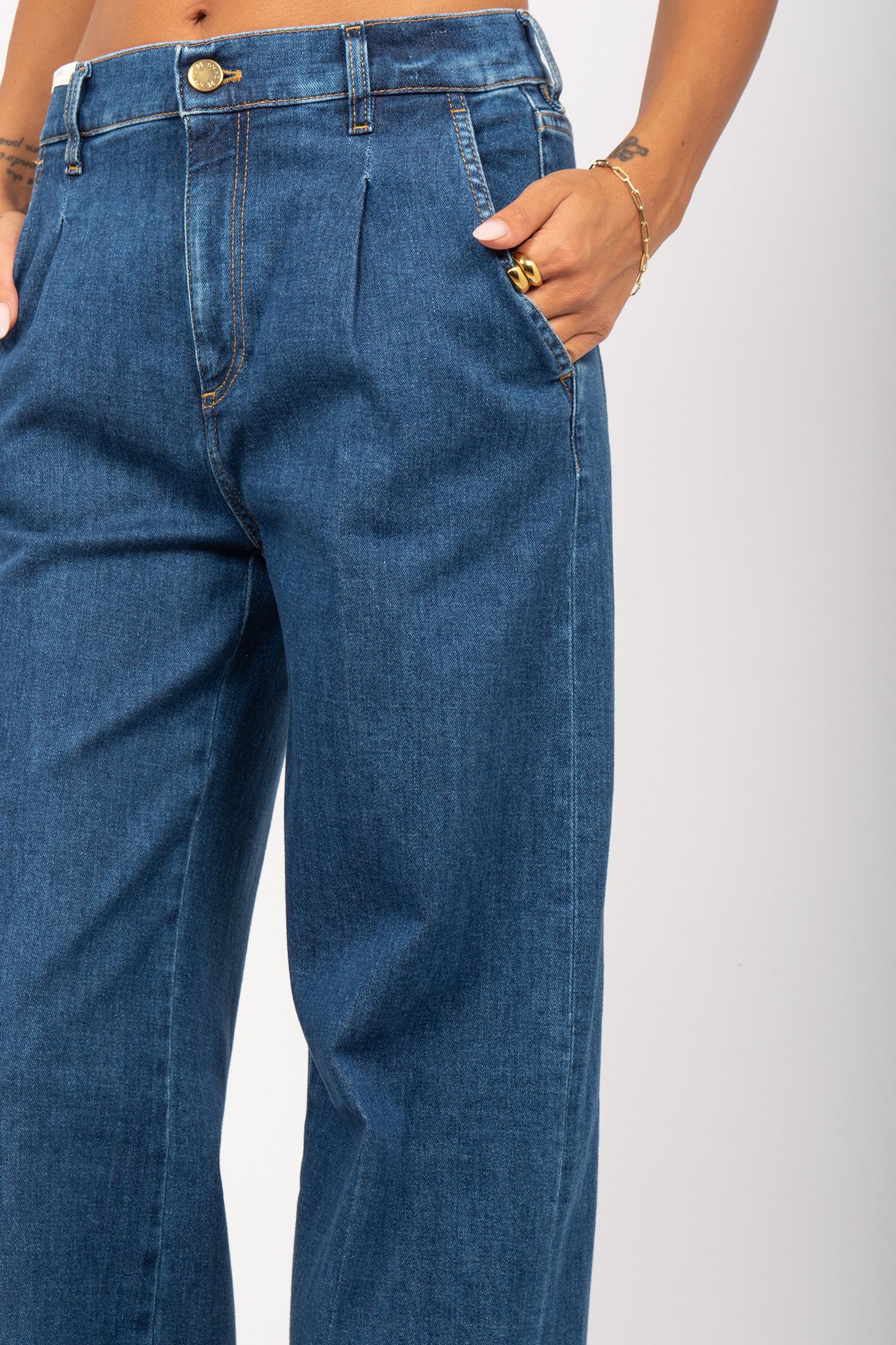 denim in cotone stretch 'poppy' C1VPPYZ0 CA5940MI13 PT TORINO DENIM 