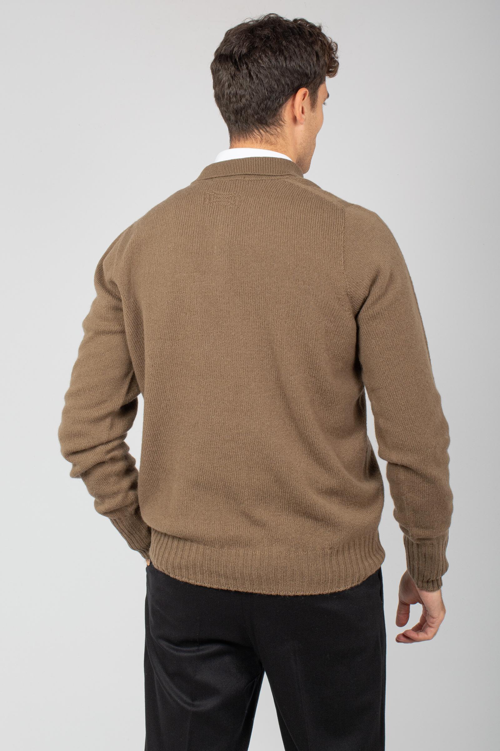 polo rasata in lambswool D4W145L 567 DRUMOHR 