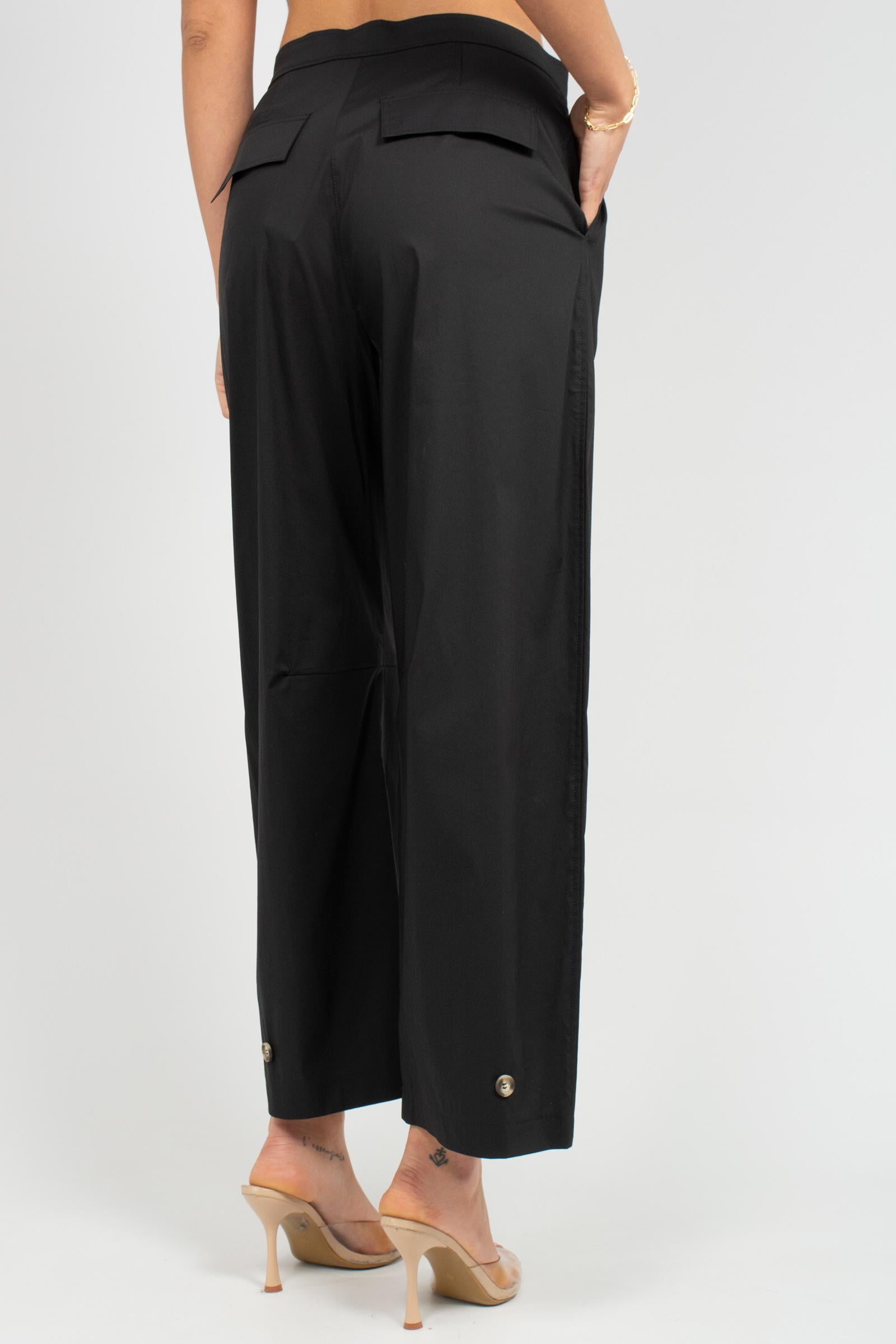 pantalone in popeline di cotone P091R008742N 33 DIANA GALLESI 