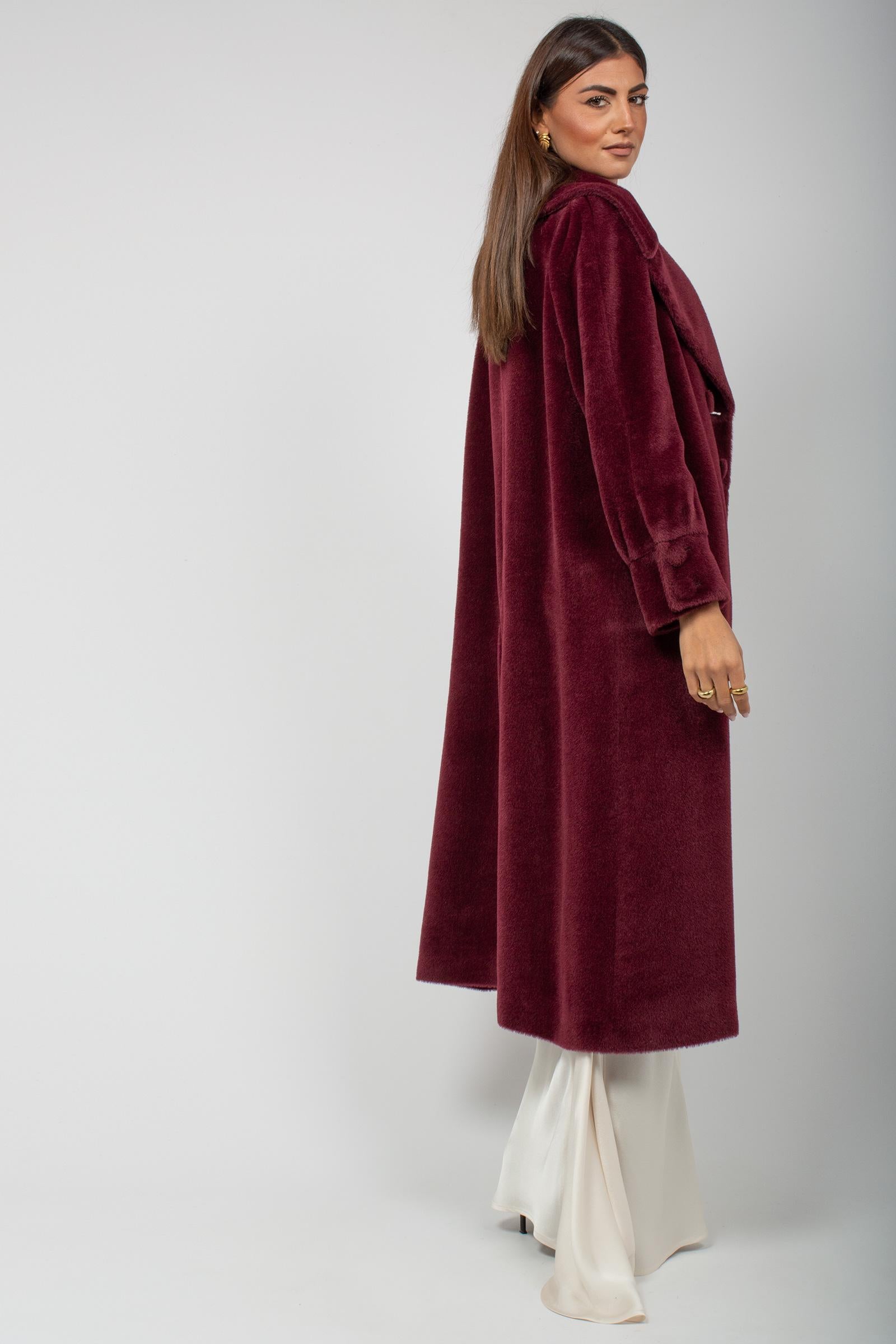 cappotto collo ampio in alpaca 8200265318 9499 TARDIA 