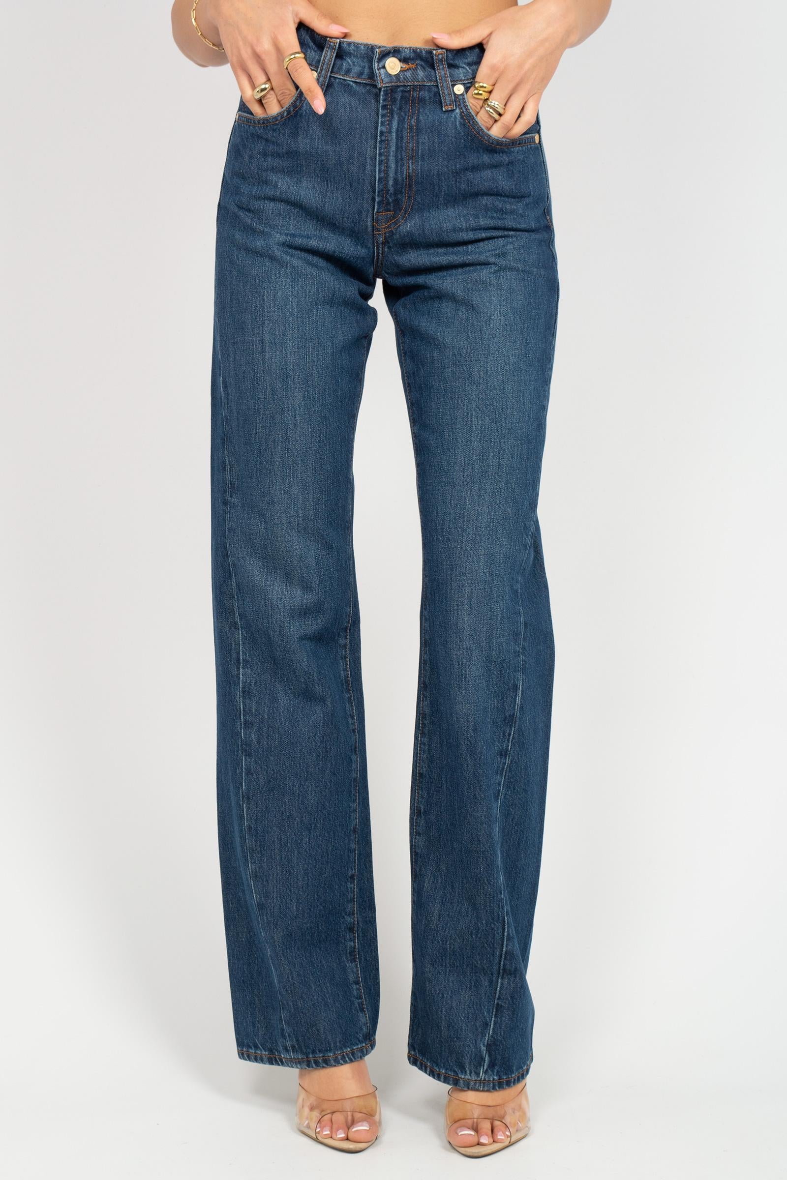 denim in cotone stretch 'tess' 7UX50E52 RADAR 7 FOR ALL MANKIND 