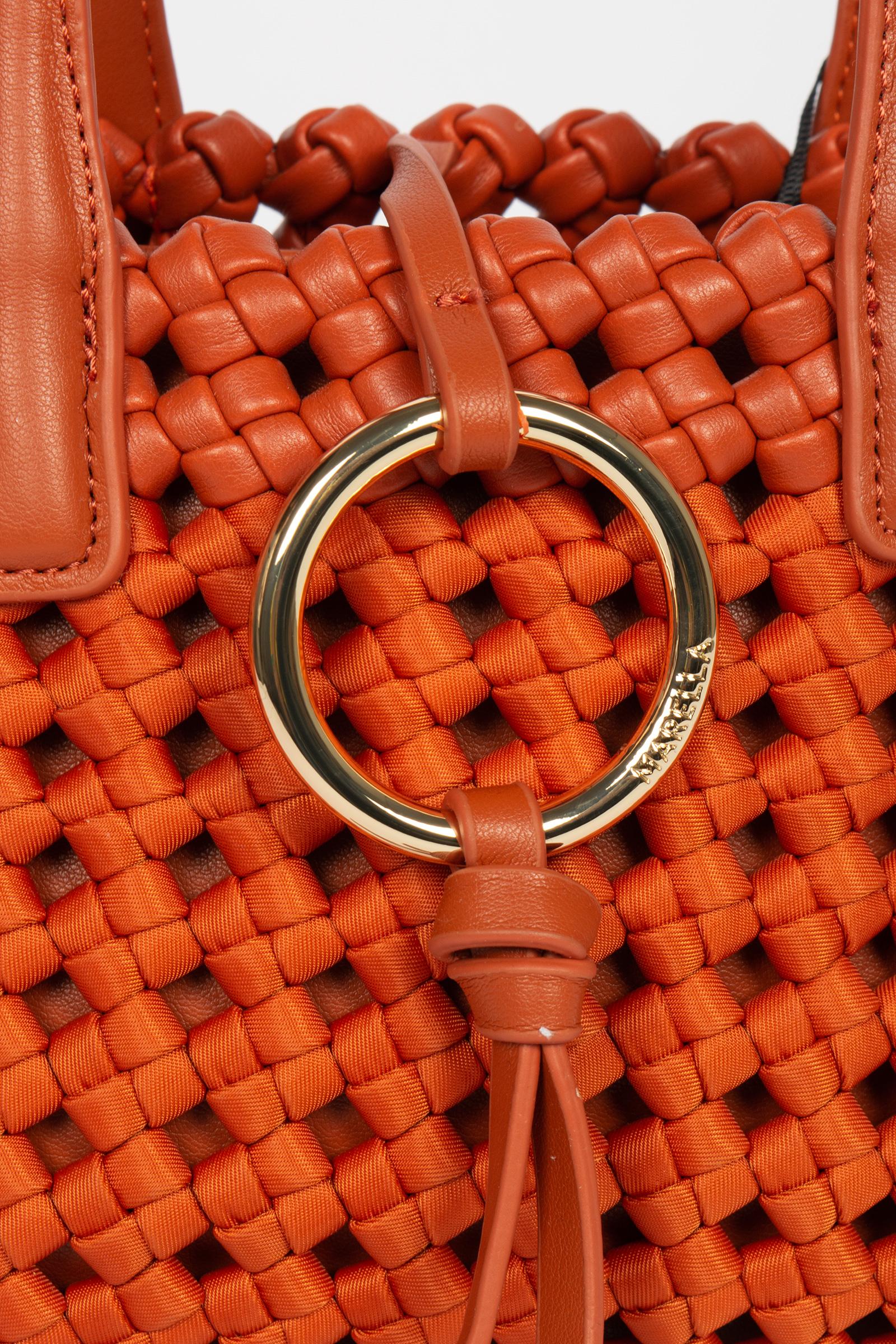 borsa a mano intrecciato 'calca' CALCA 002 MARELLA 