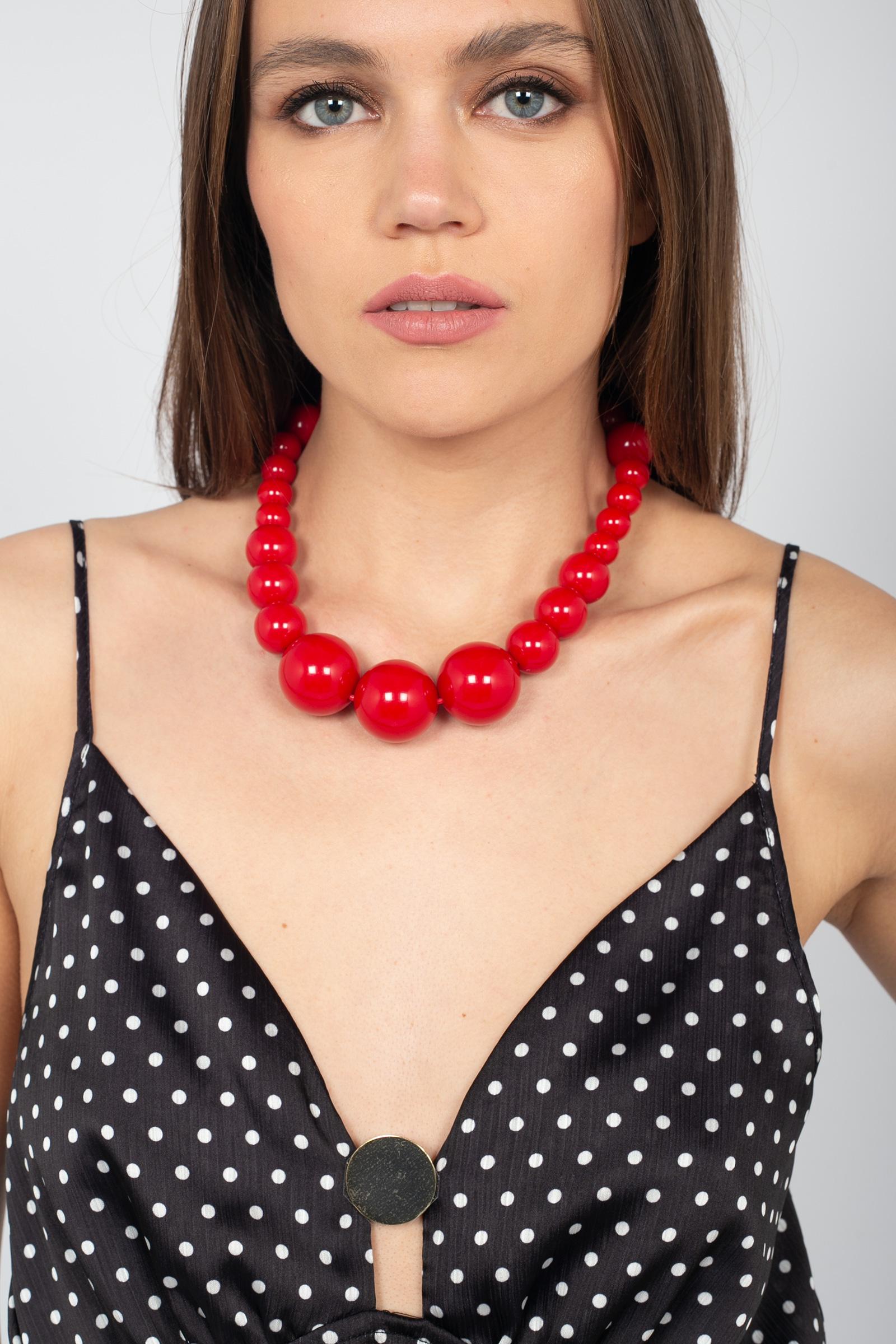 collana perle alternate VANGOGHDDB04 CORALLO DOUUOD 