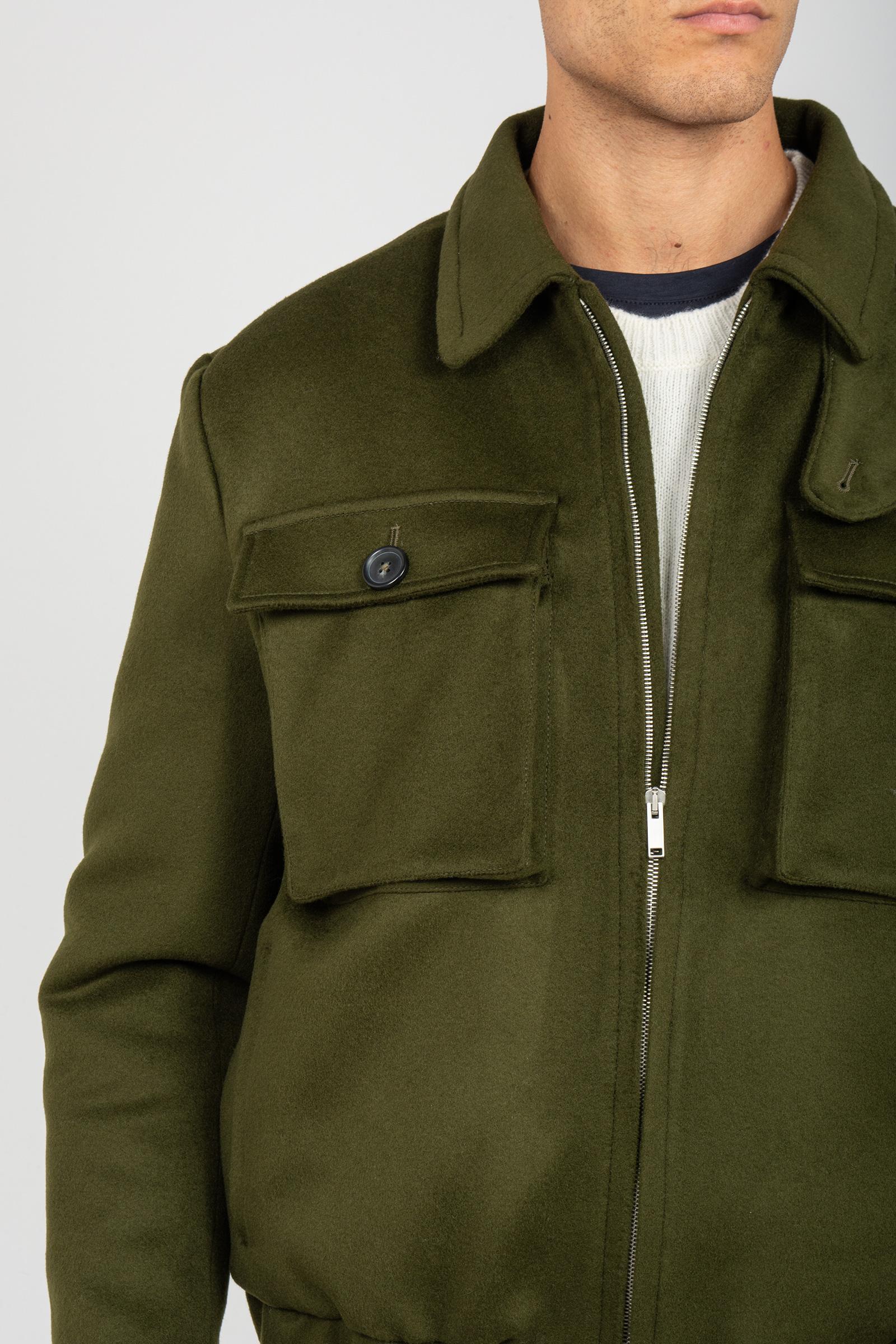 bomber in panno di lana TL2FBK110TOR LB060445 PT TORINO 
