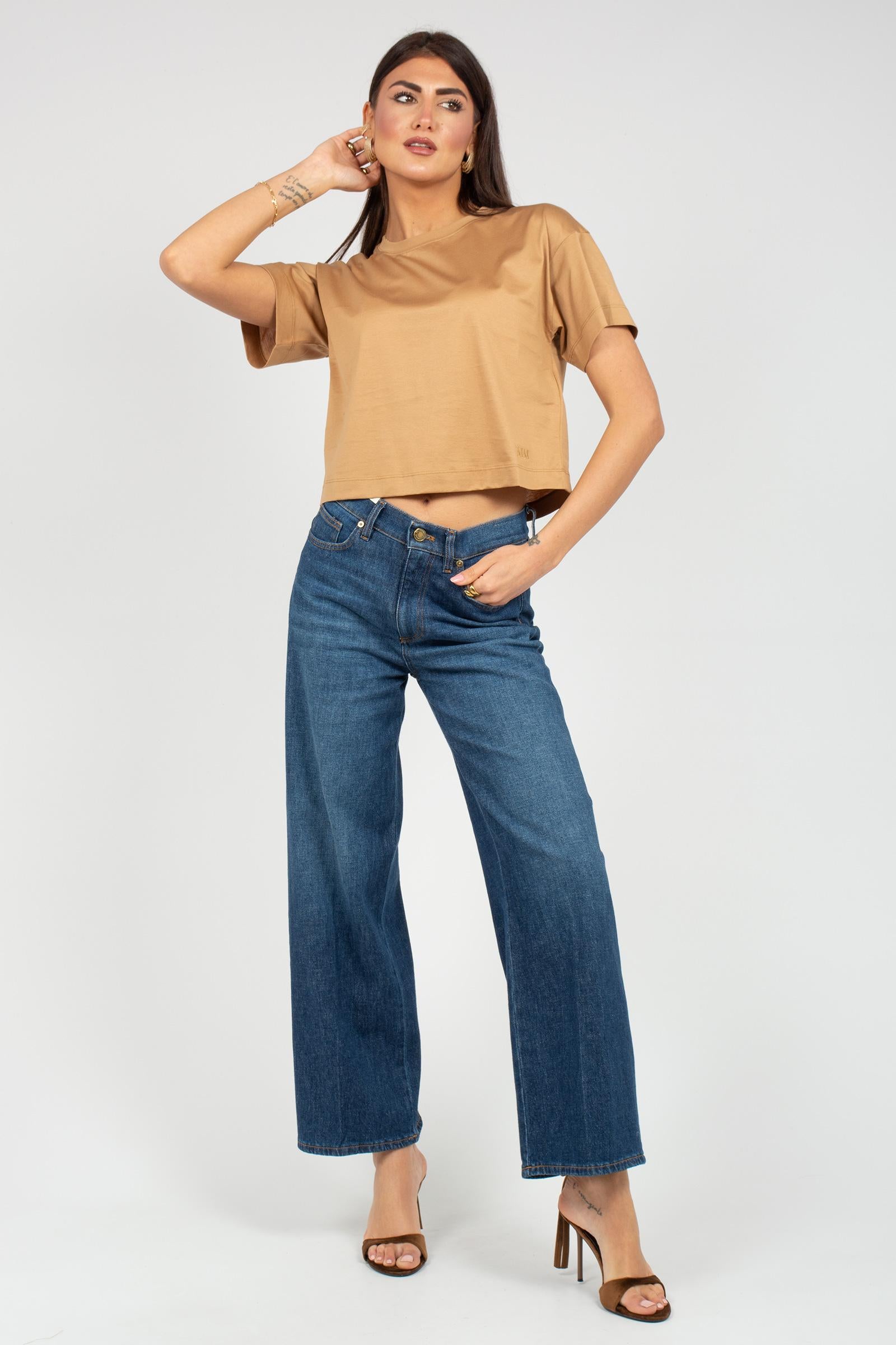 t-shirt in cotone 'radice' 2616941118600 024 MM - MAX MARA 