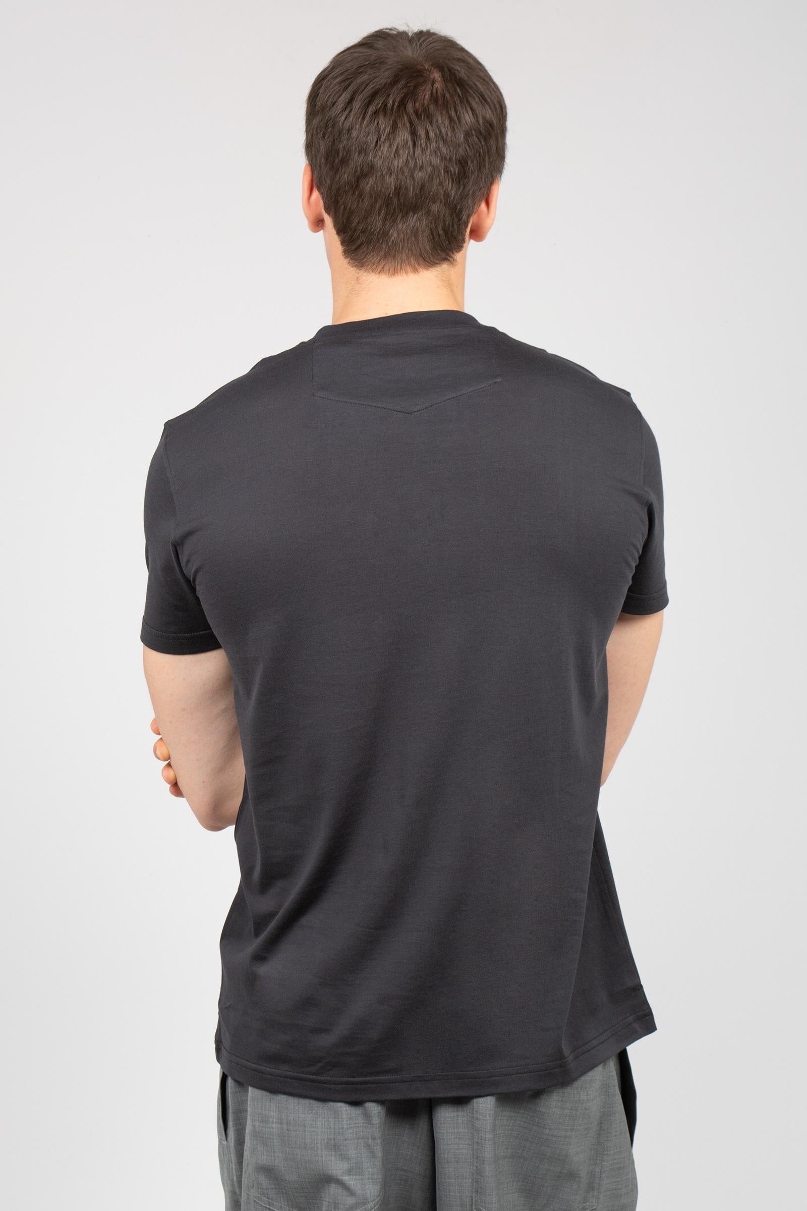 t-shirt in cotone e seta TL5STM050LEL 01CD0990 PT TORINO 