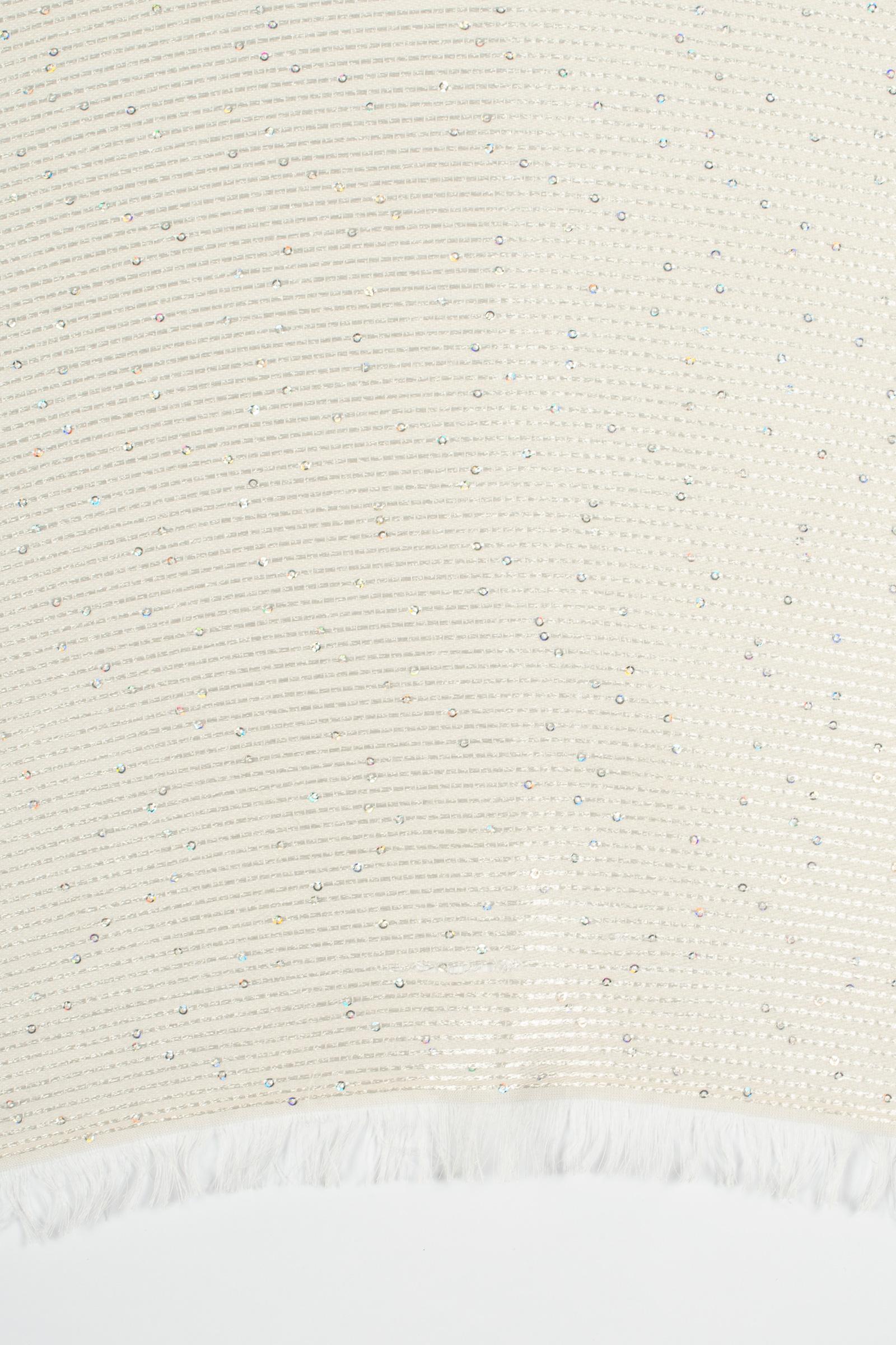 stola in misto cotone e pailettes 'emblema' EMBLEMA 001 MARELLA 