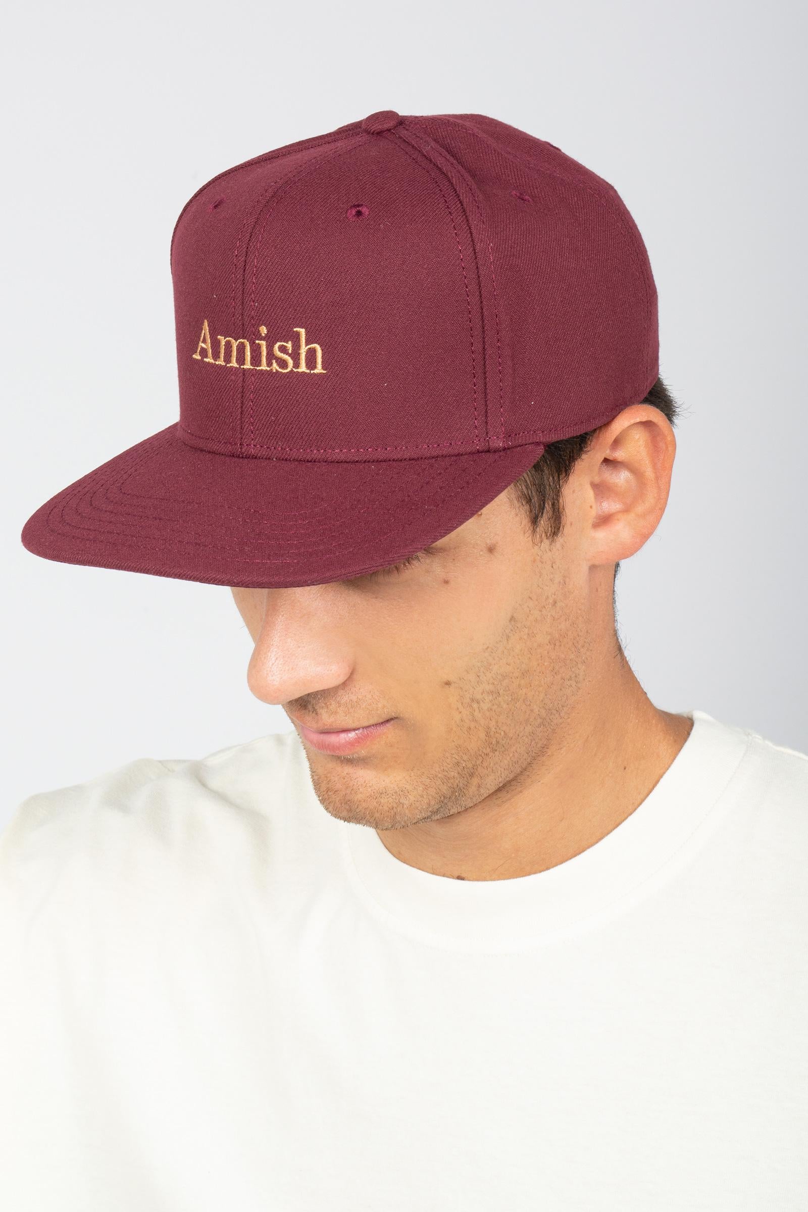 cappello baseball in twill AMU900CN49XXXX C0249 AMISH 