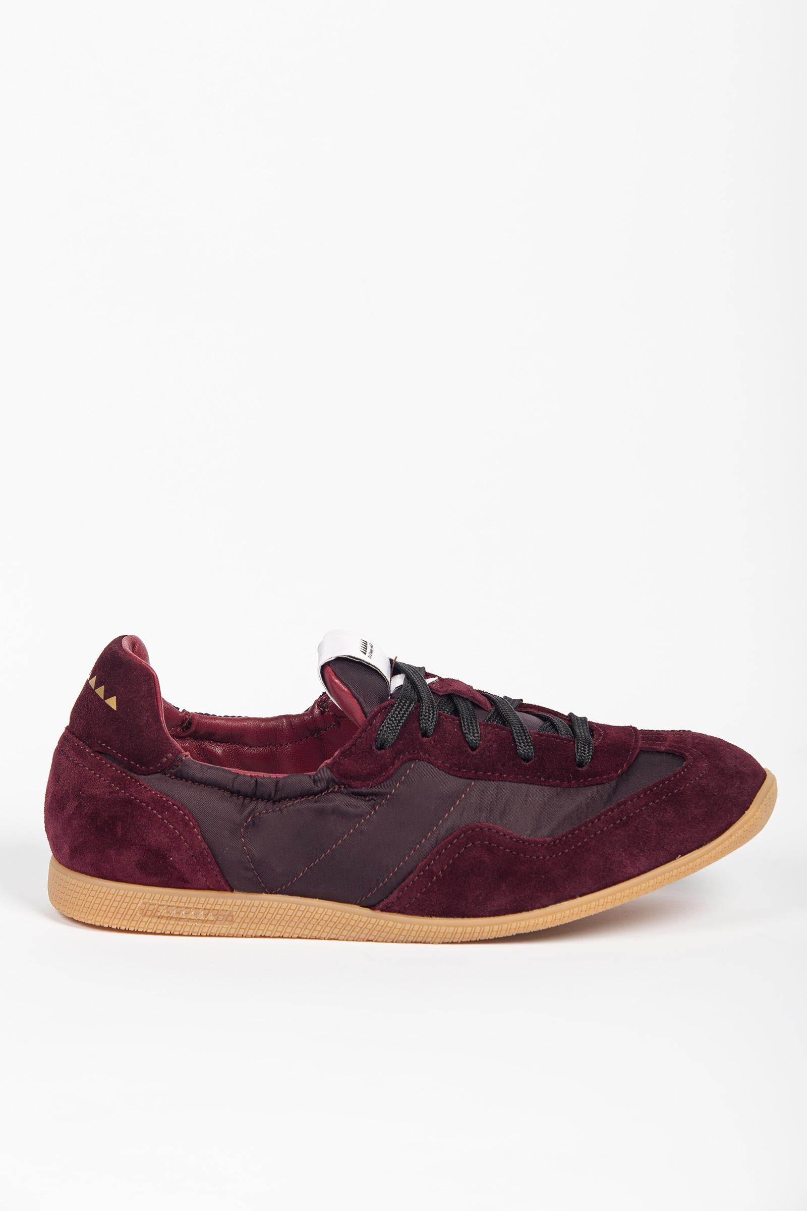 sneraker in camoscio e nylon 'joyner' JOYNERW BORDEUAX RUN OF 