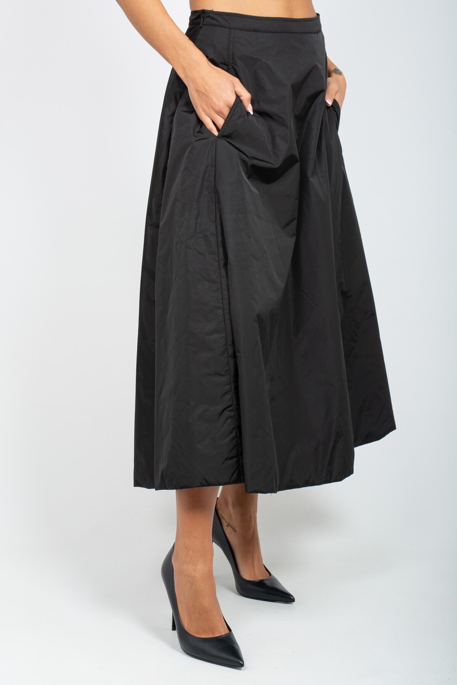 gonna padded in nylon 12AWL074 BLACK ADD 