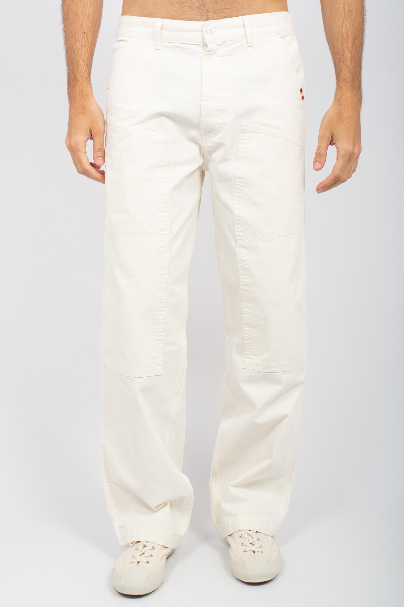 denim cargo in bull 'super knee' AMU112CK790111 C0021 AMISH 
