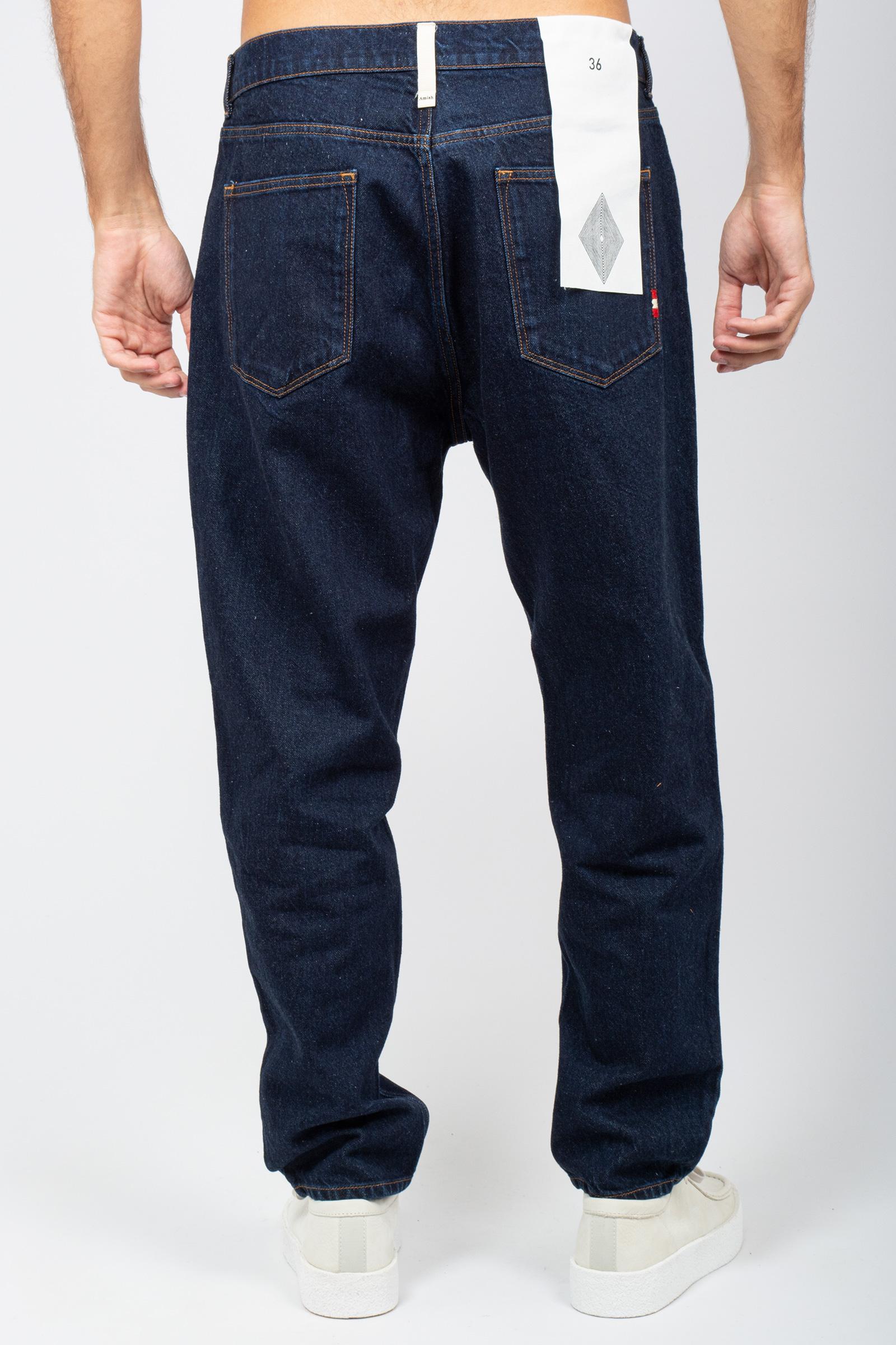 jeans in denim di cotone 'jeremiah' AMU001D5700021 C0999 AMISH 