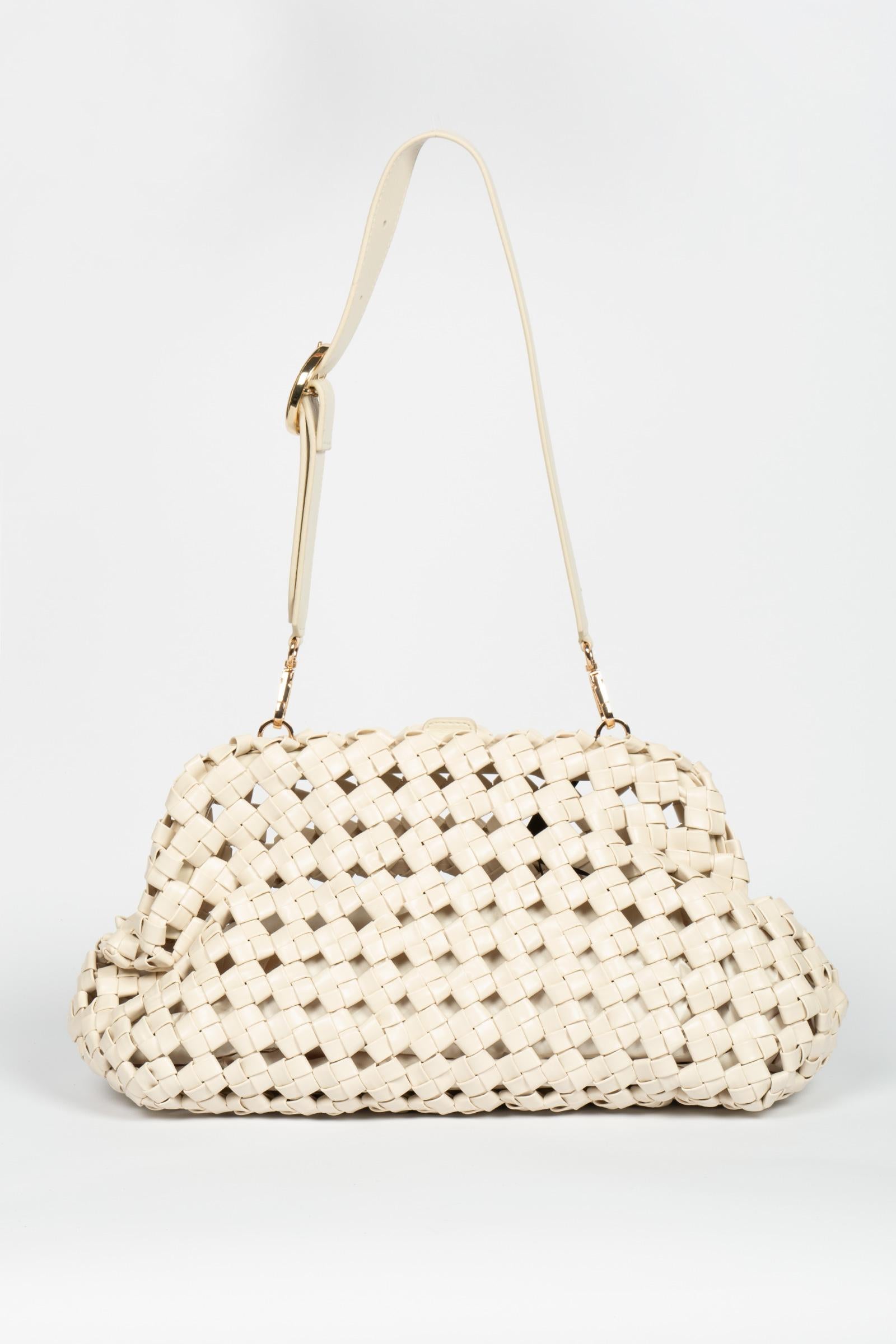 pouch in pelle intrecciata 'estremo' ESTREMO 002 MARELLA 