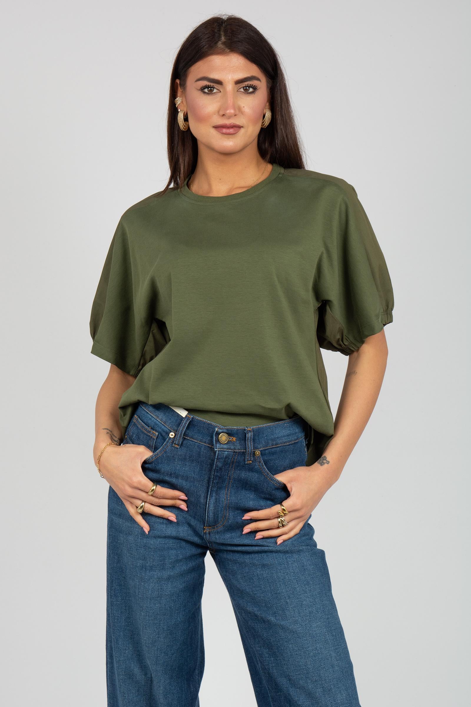blusa in cotone 'cellula' 2616941028600 004 MM - MAX MARA 