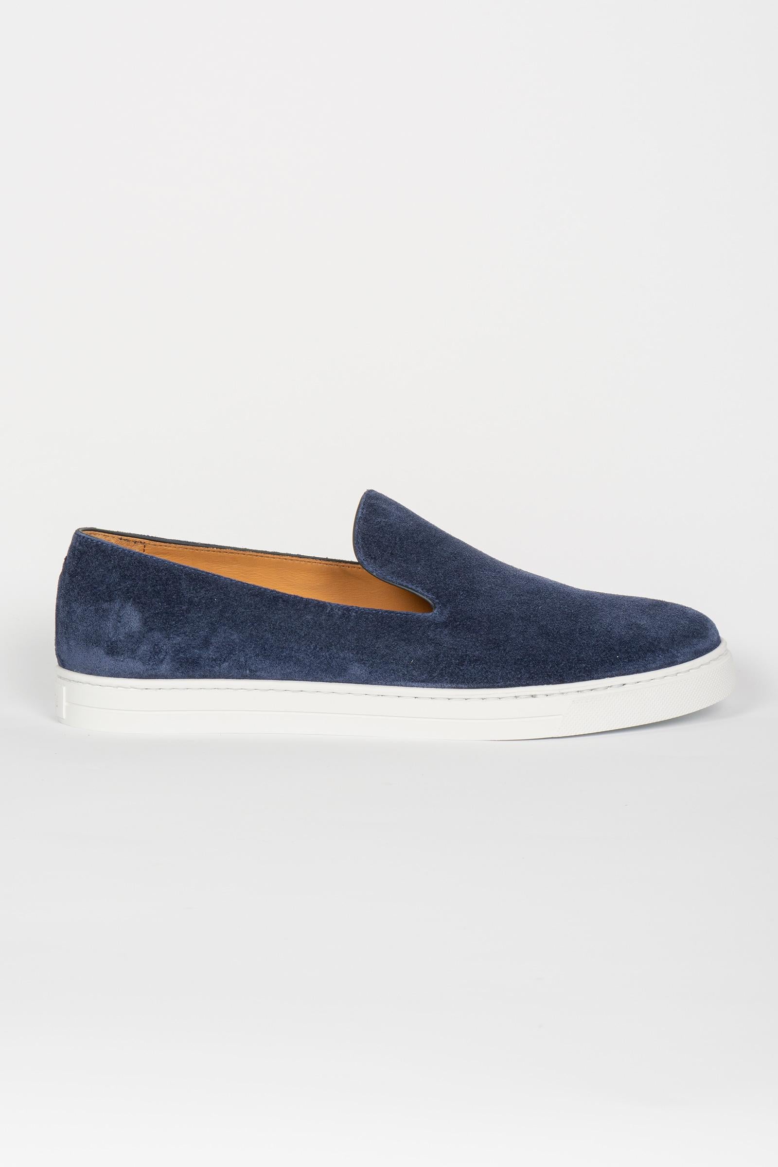 mocassini in suede 29002FLORENCE BLUETTE LO.WHITE 