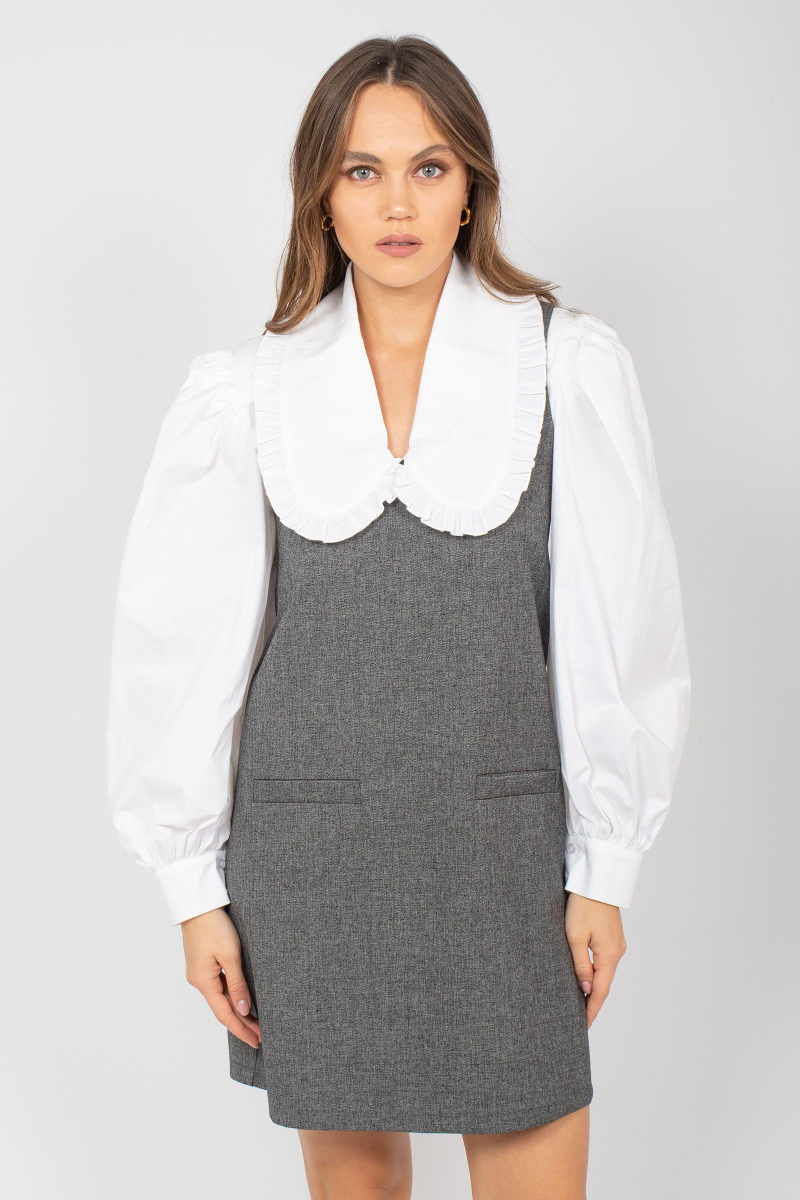 abito corto con taschini AB4065ARTON1150 GREY ACTUALEE 